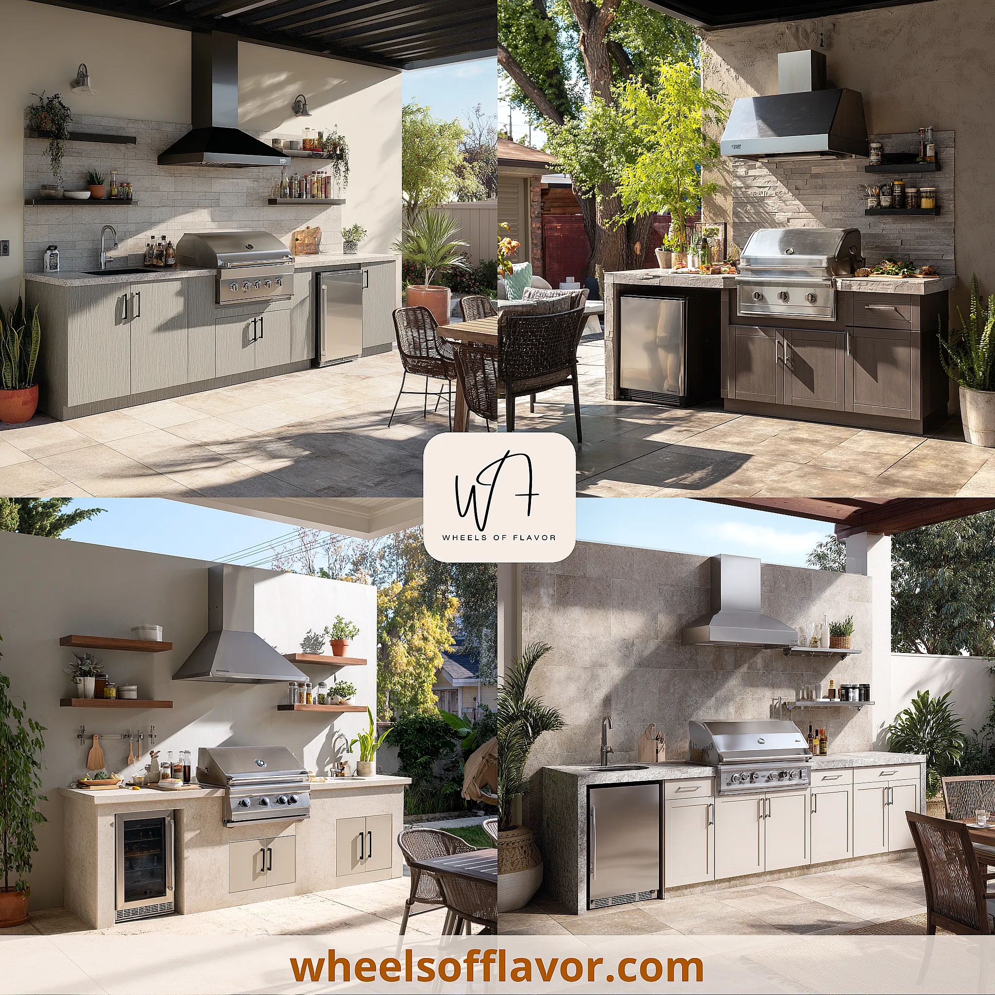 outdoor kitchen design ideas modern