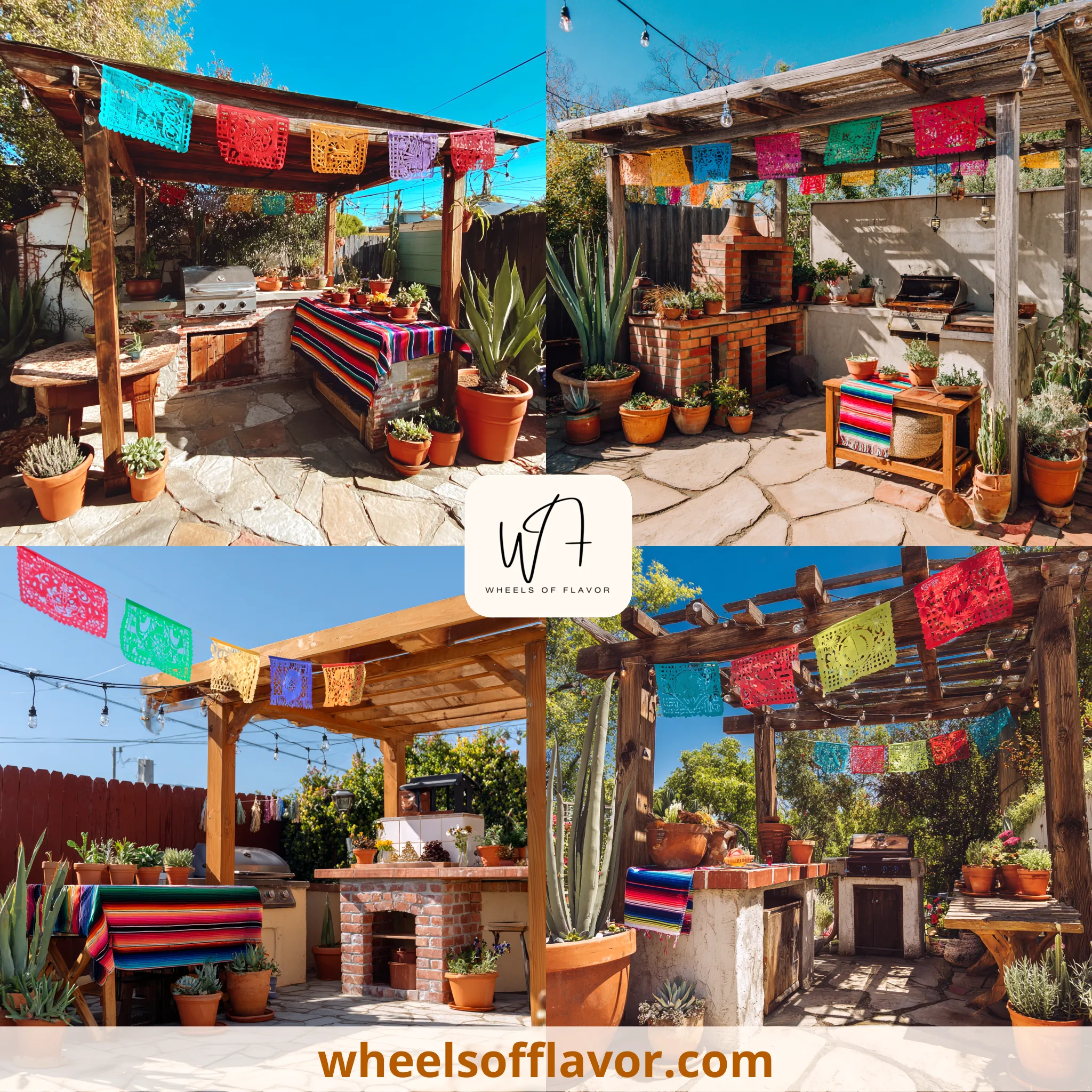 outdoor kitchen diy on a budget mexican