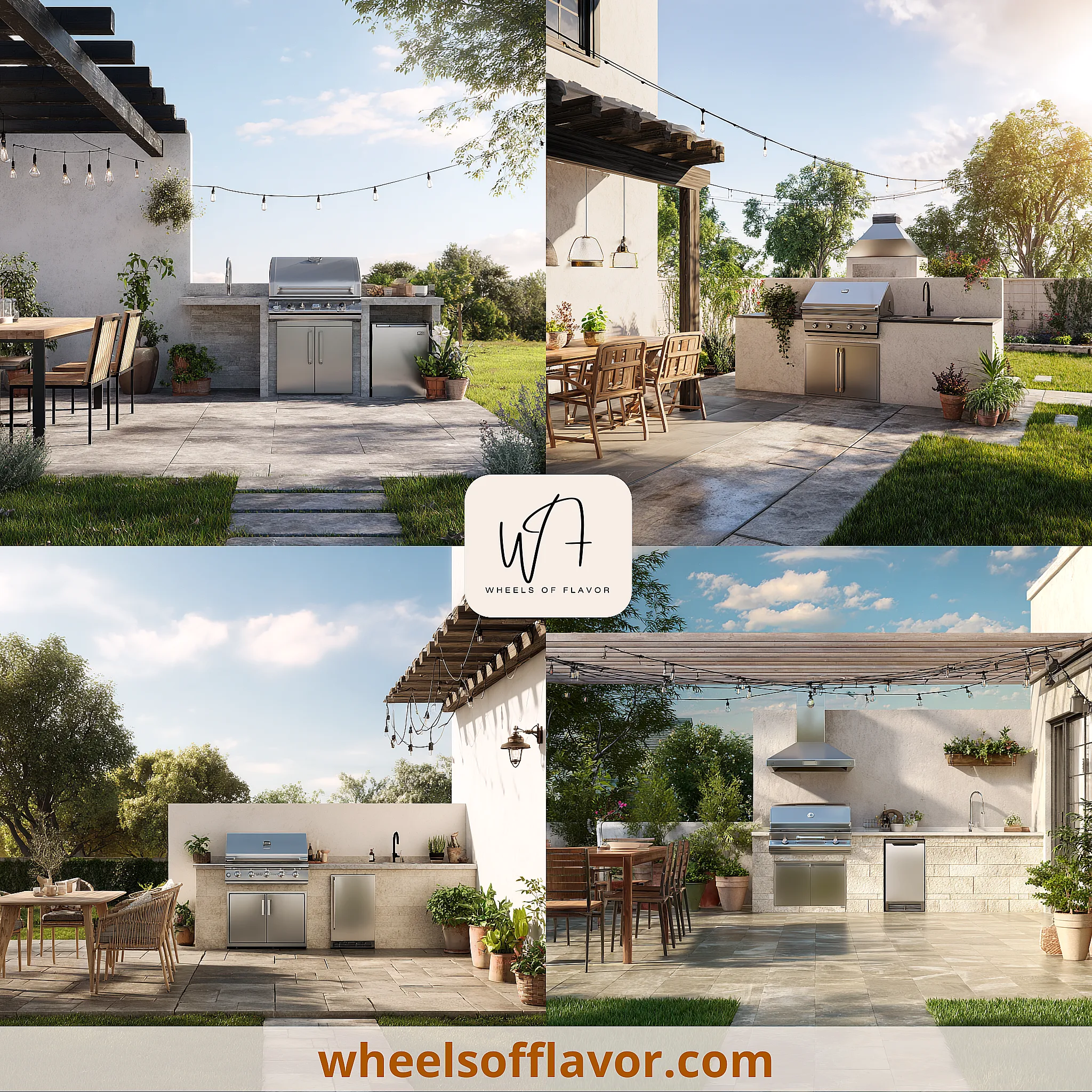 outdoor kitchen patio designs