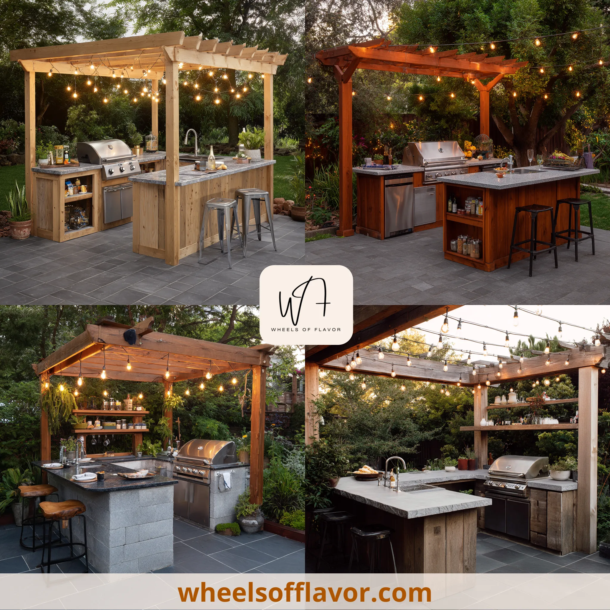 outdoor kitchen patio