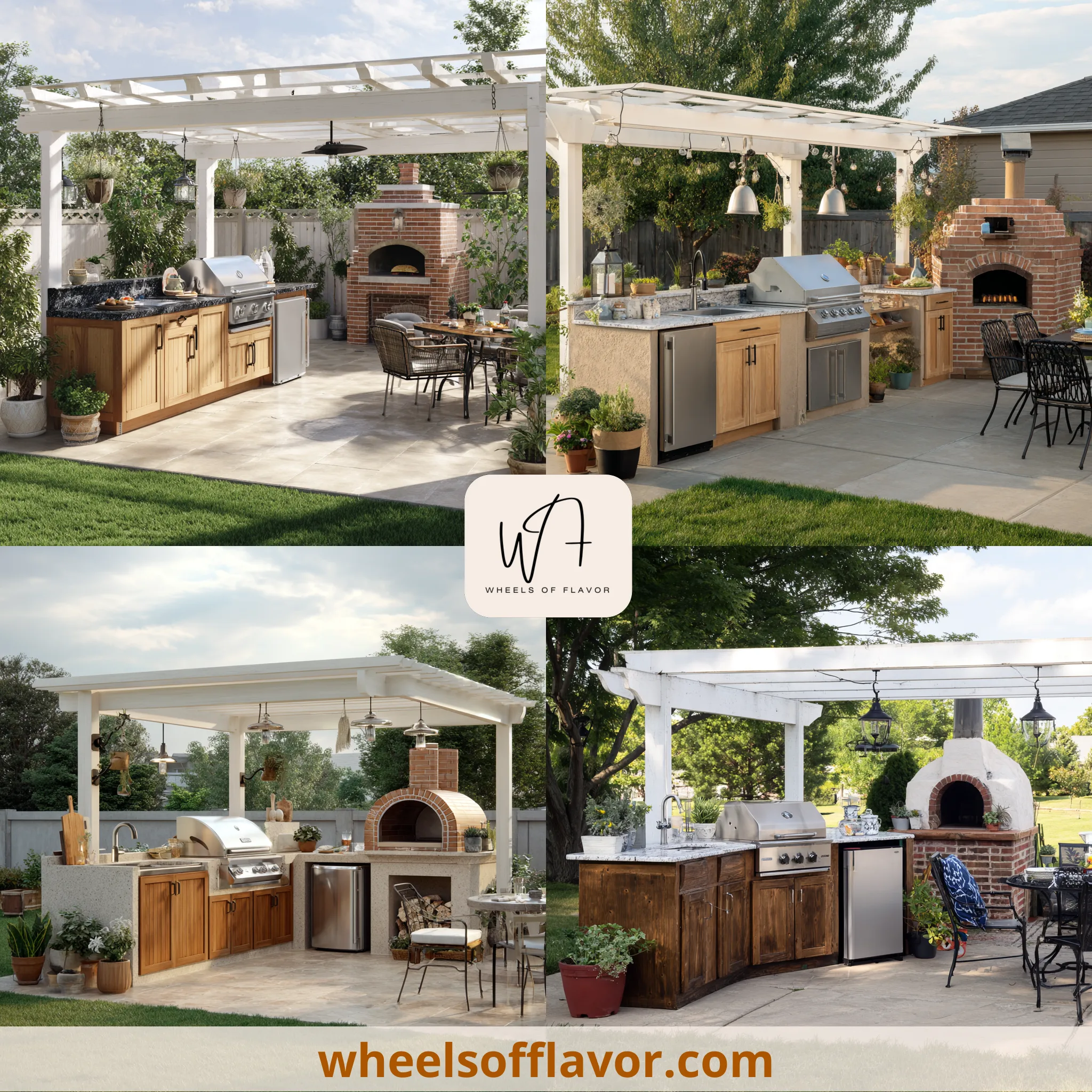 outdoor kitchen plans