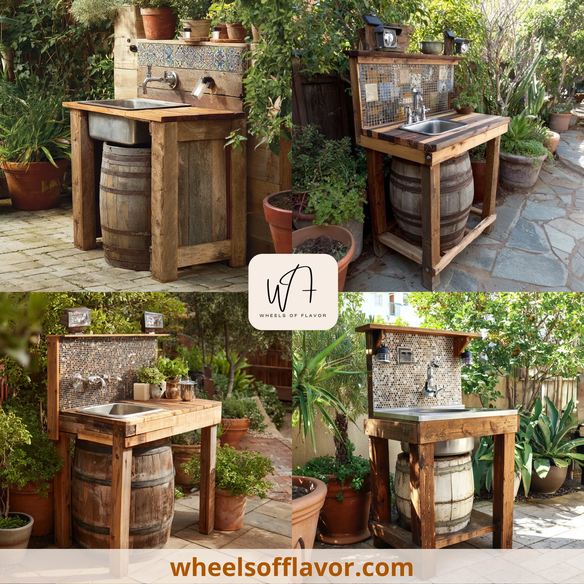 outdoor kitchen sink ideas diy cheap