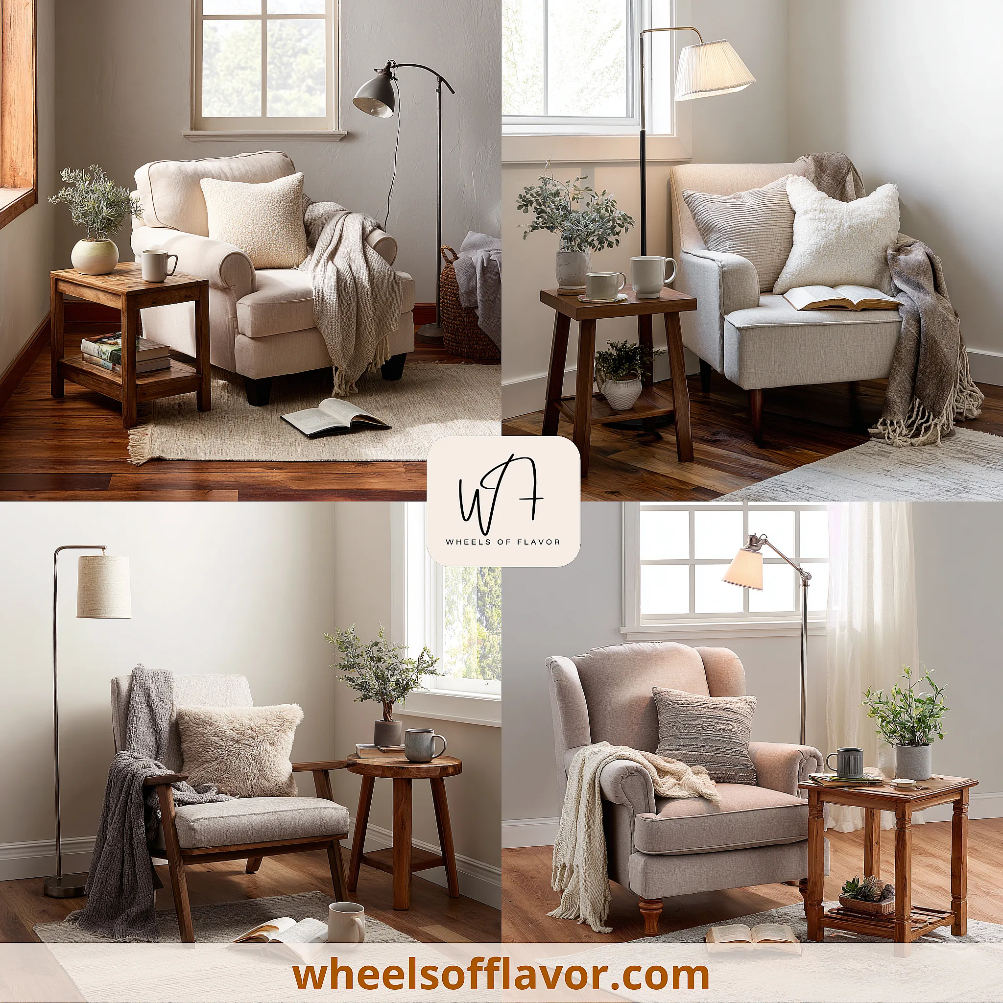 reading nook chair and table