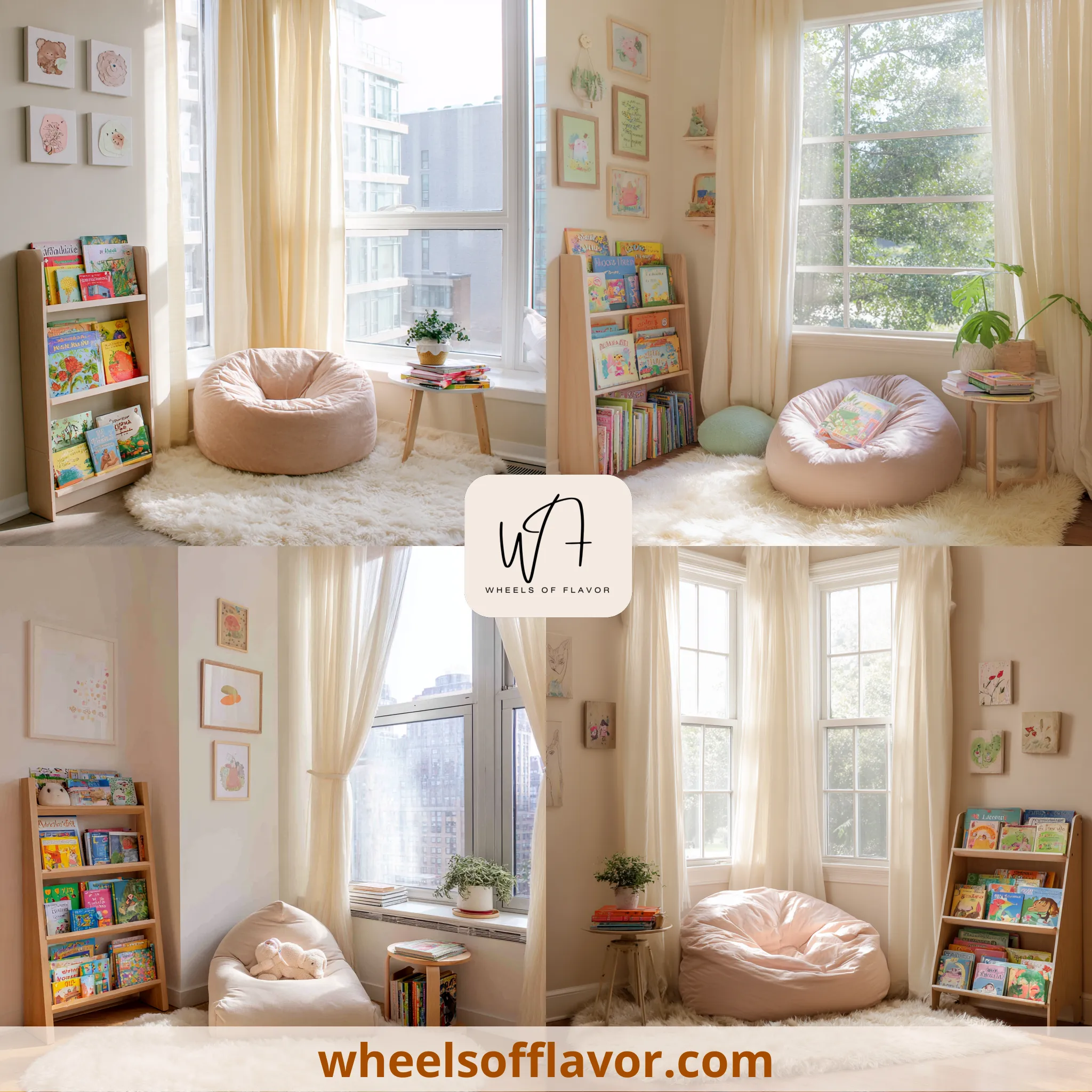 reading nook kids by window