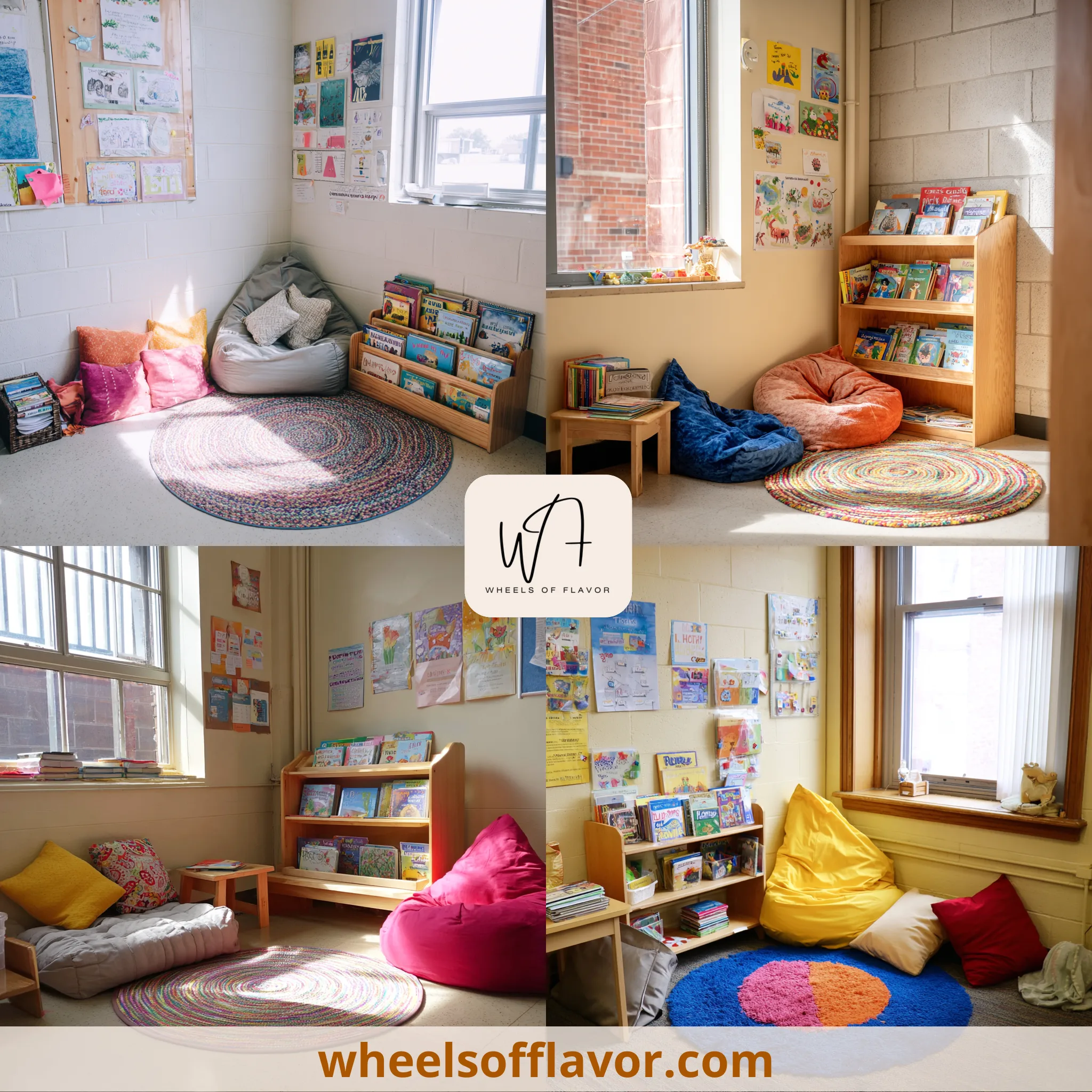 reading nook kids classroom class library