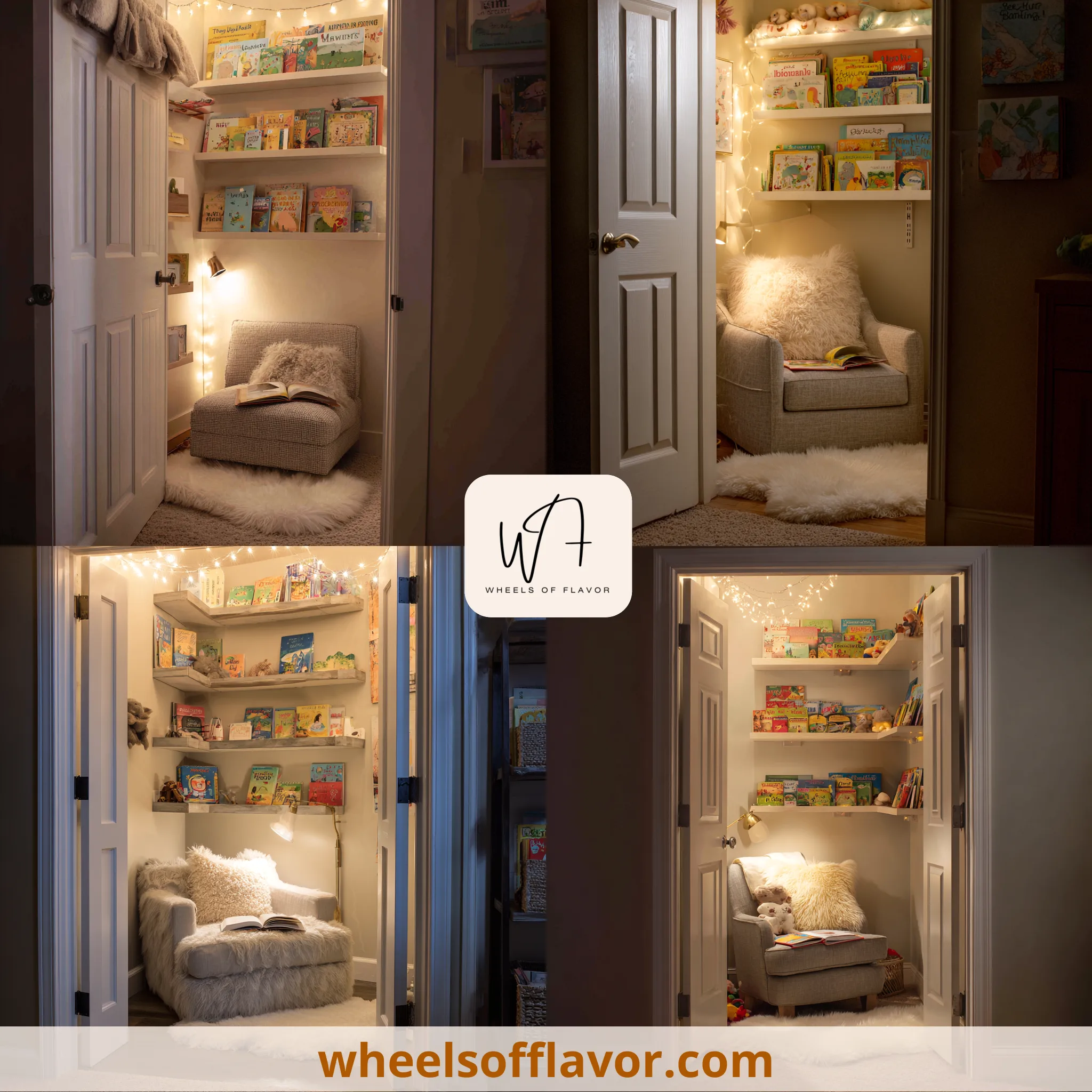 reading nook kids closet