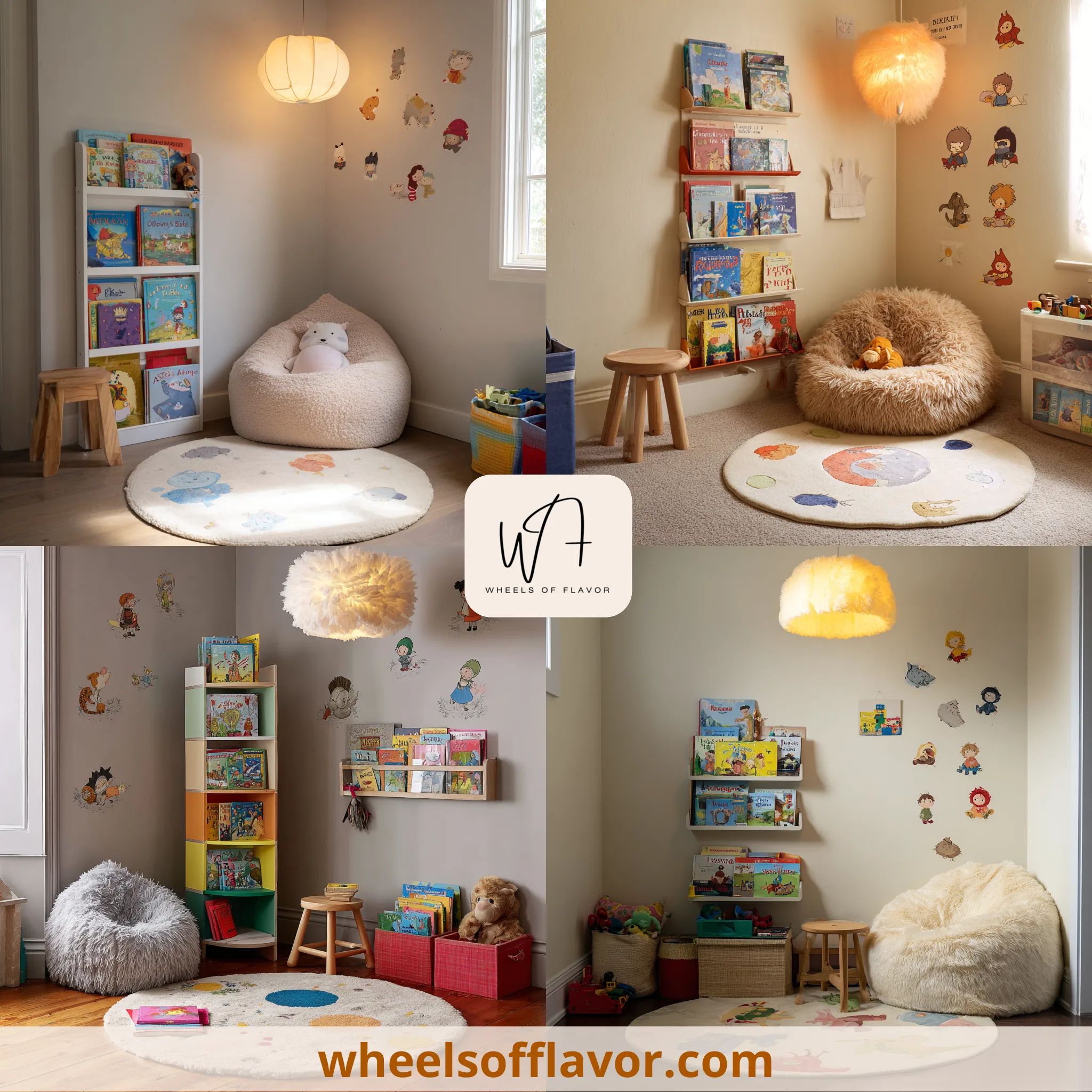 reading nook kids playroom