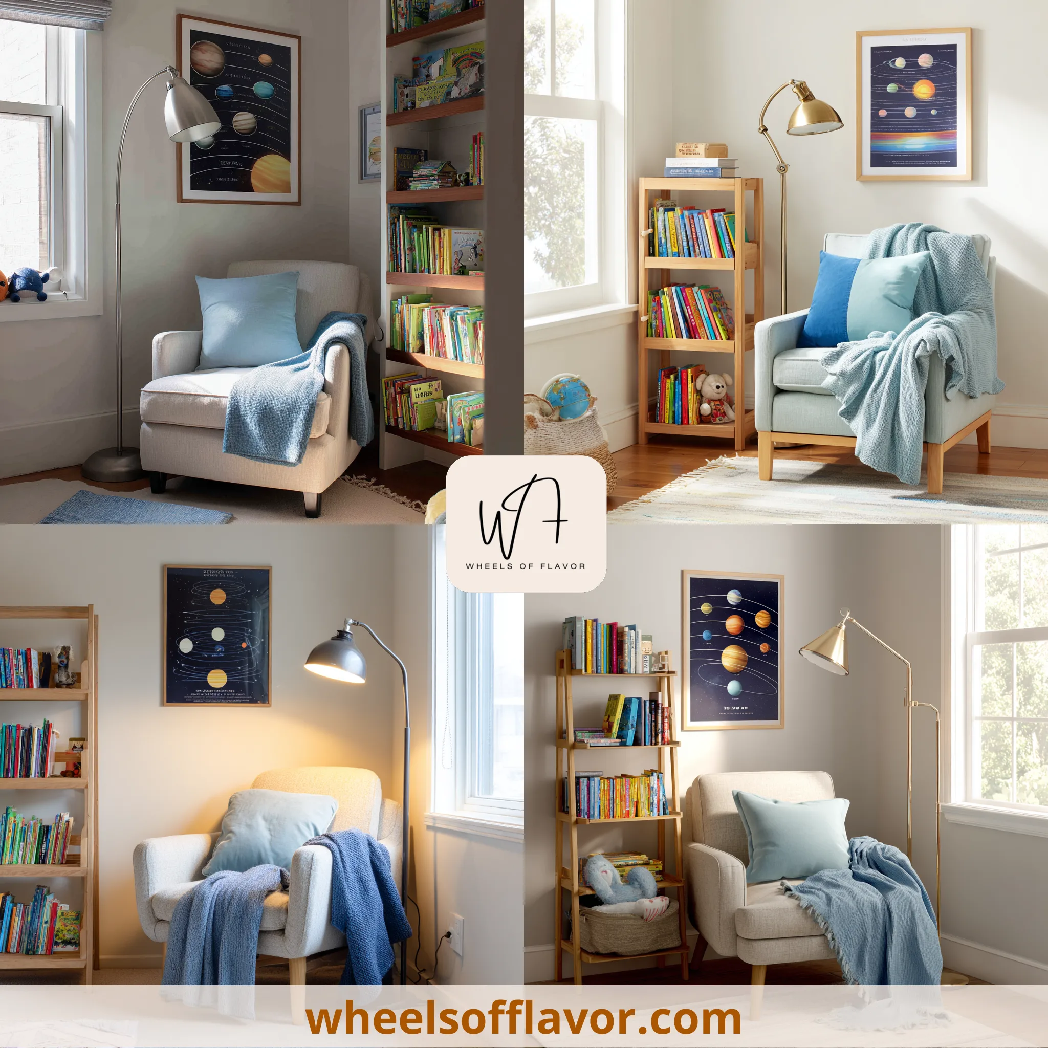 reading nook kids room boys