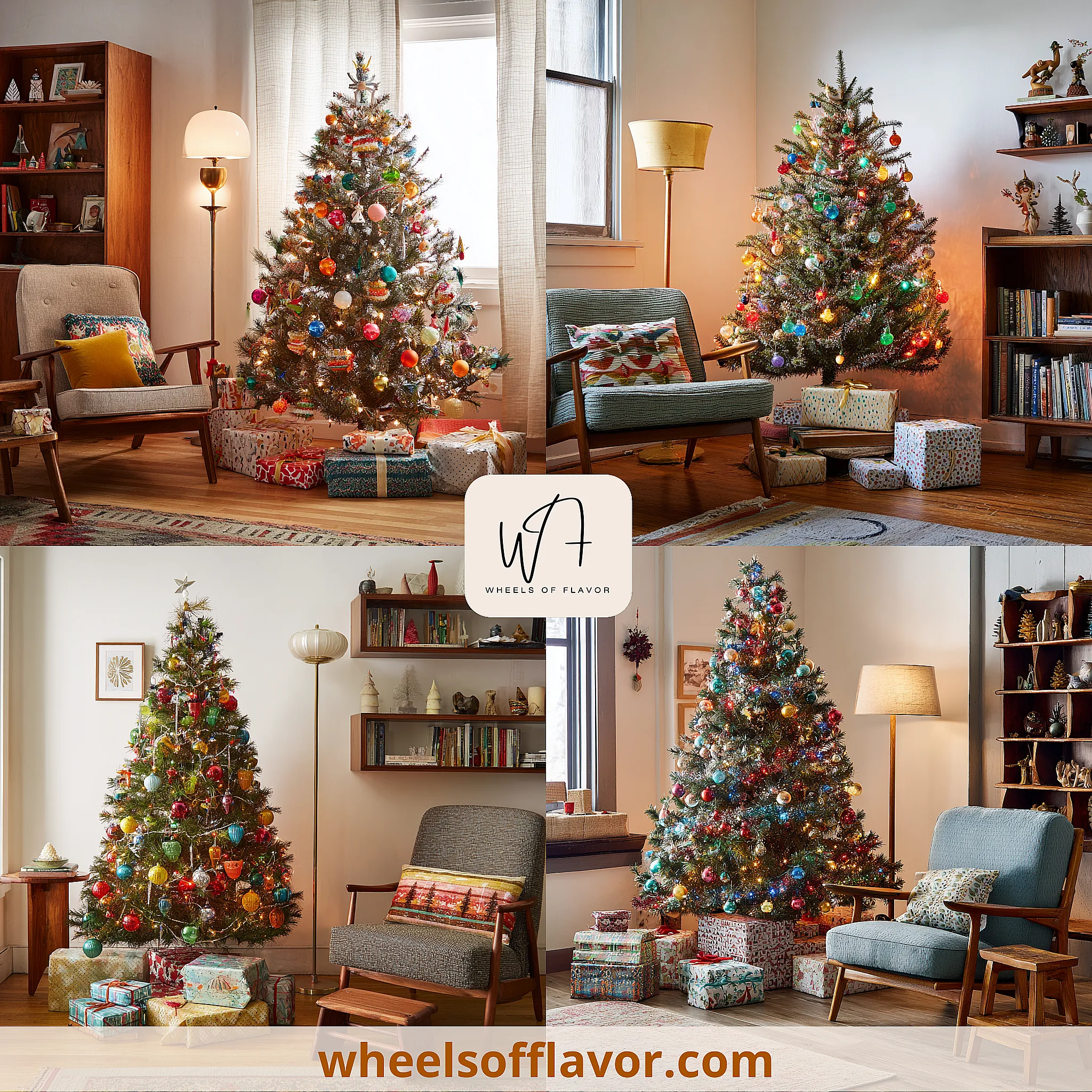 retro christmas tree ideas