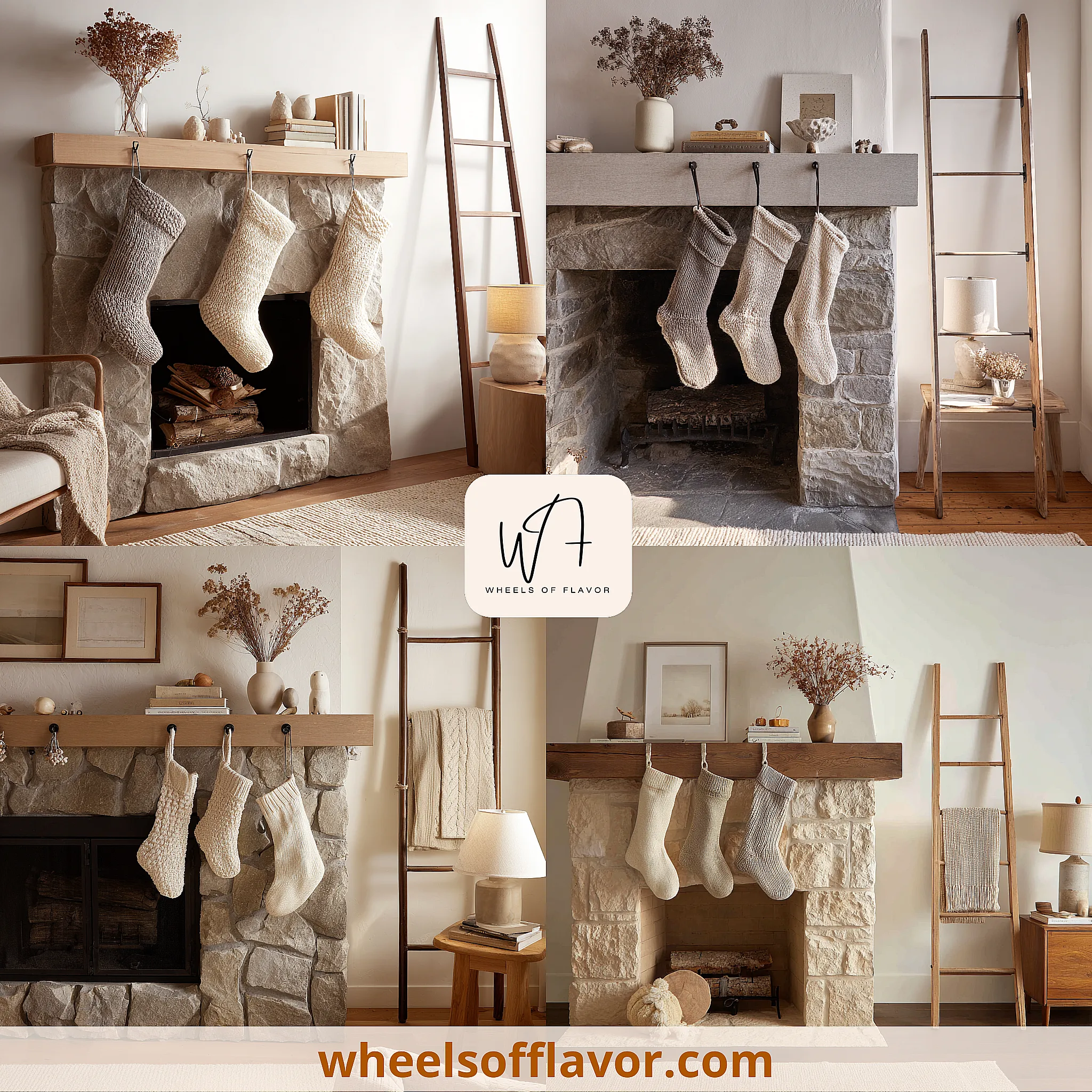 stocking wall ideas