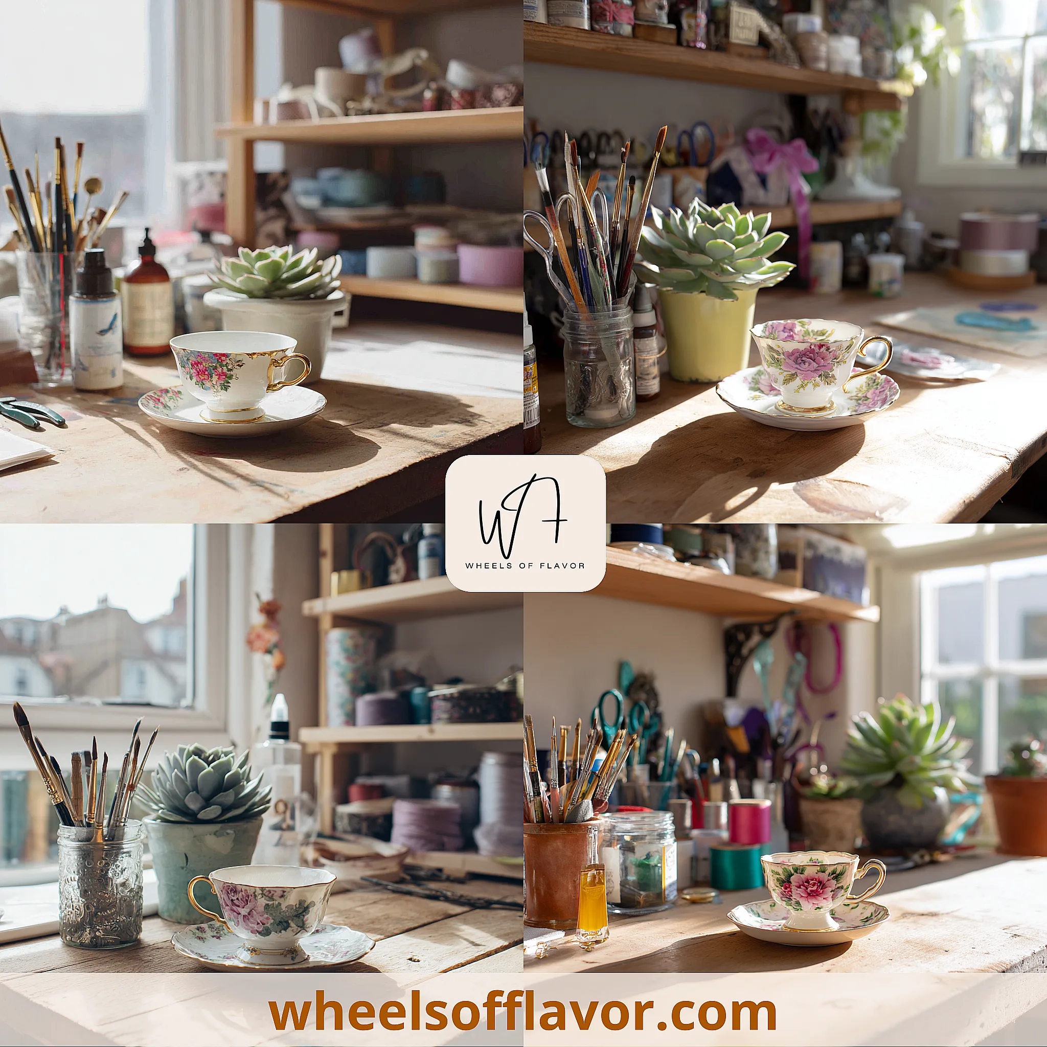 tea cup and saucer craft ideas