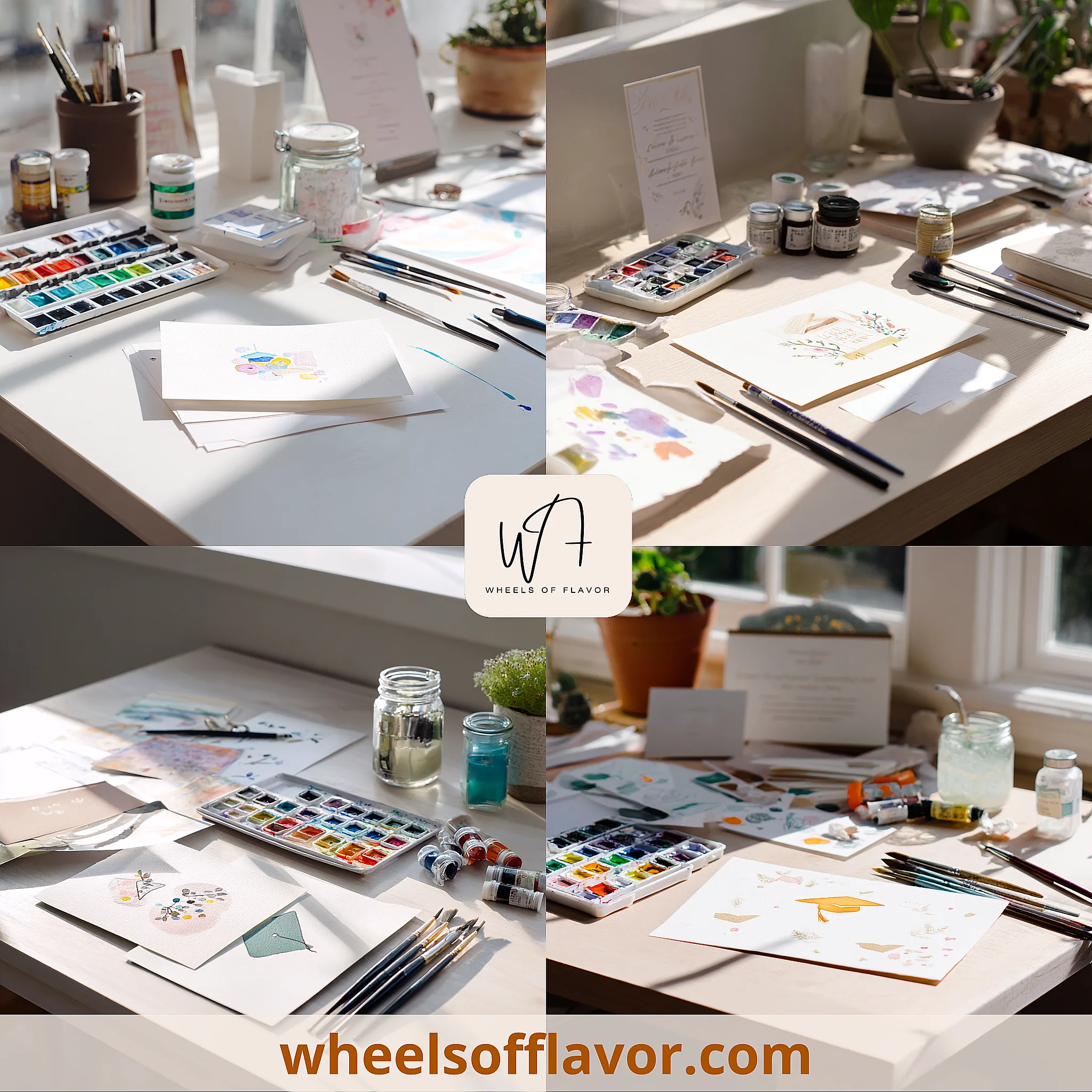 watercolor graduation card ideas
