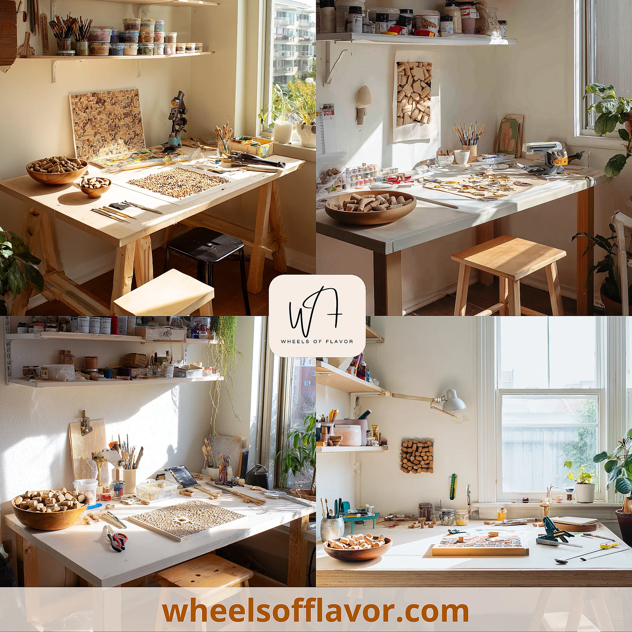 wine cork art projects ideas