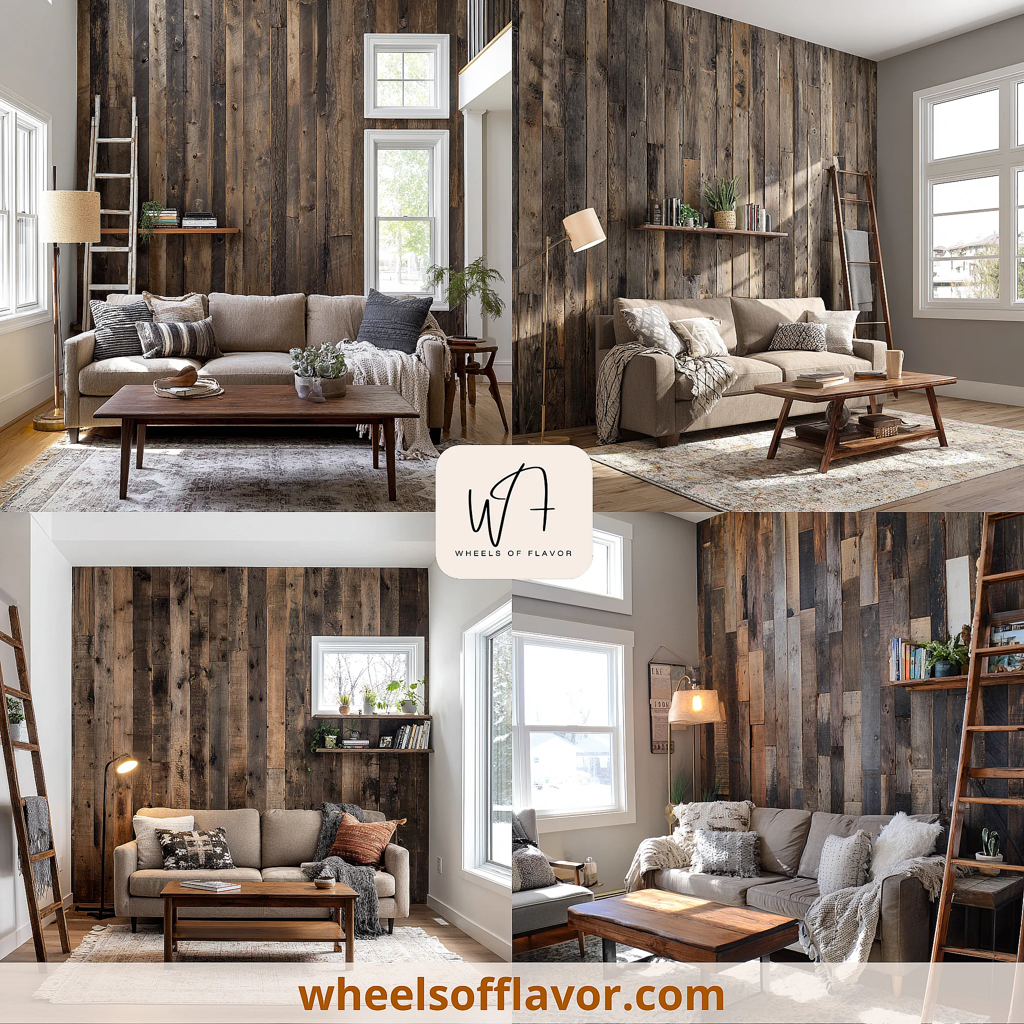 wood accent wall ideas for living rooms
