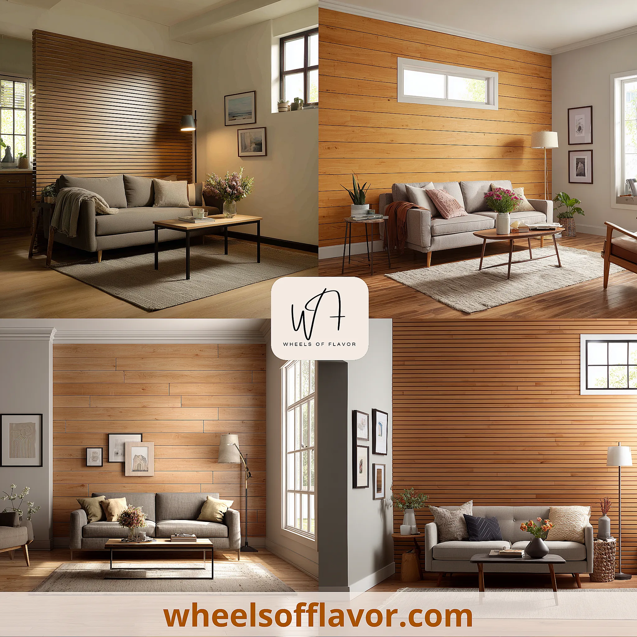 wood trim accent wall ideas