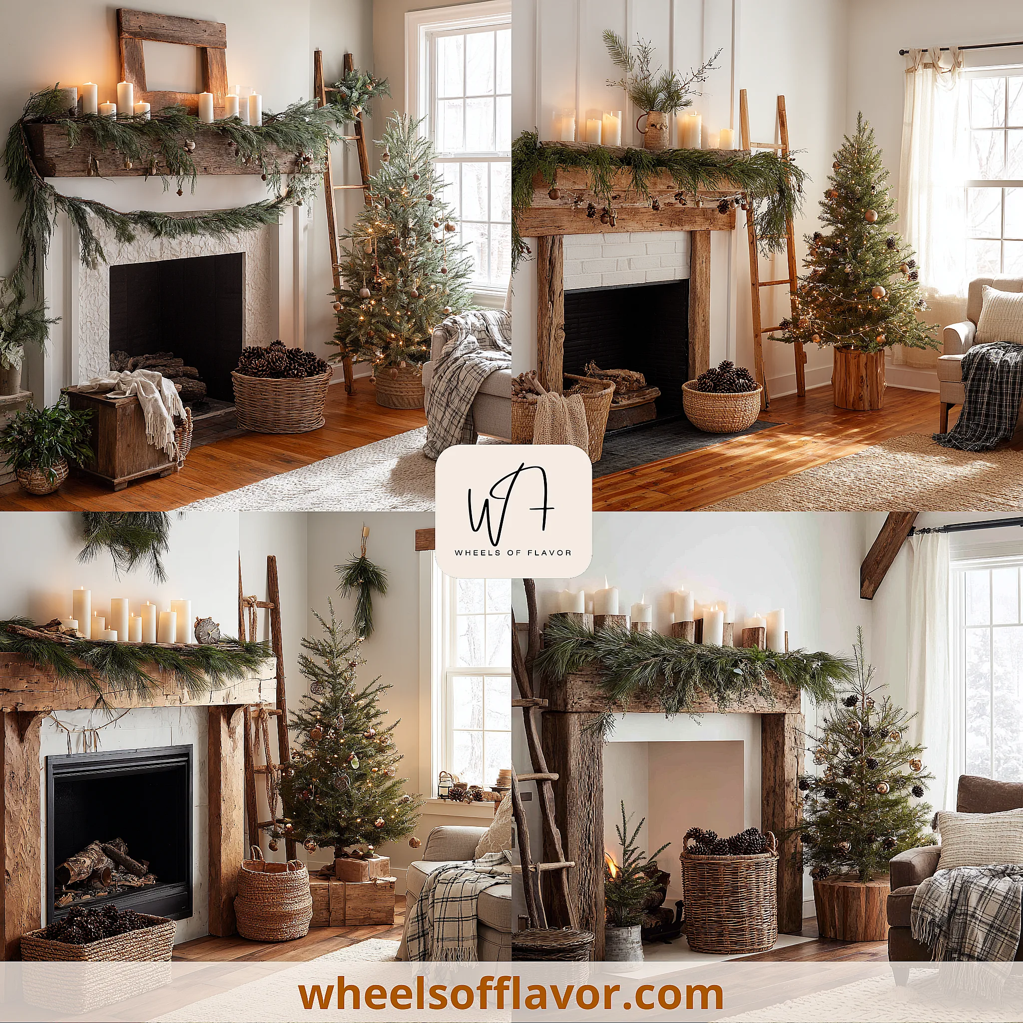 woodland christmas decorations ideas