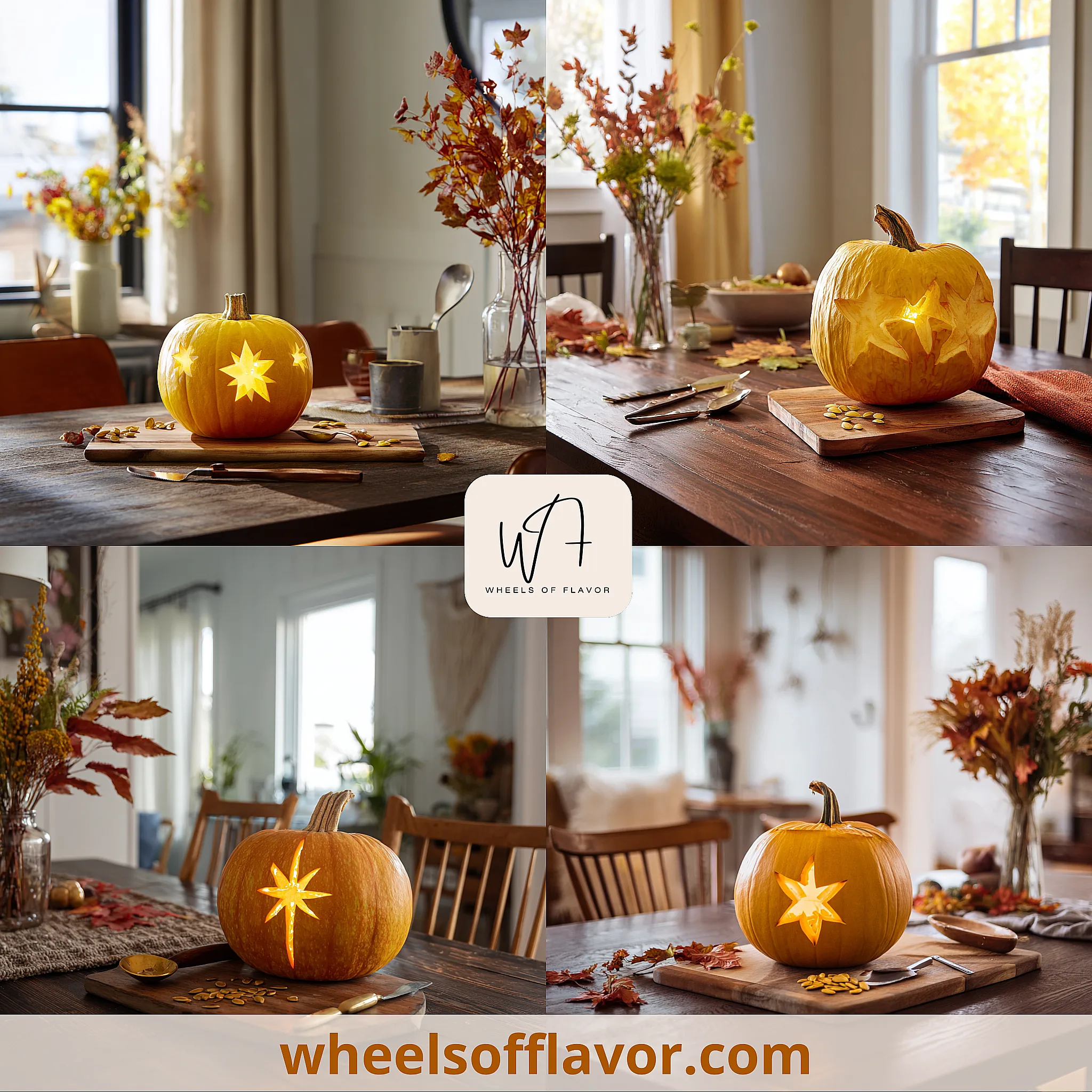 yellow pumpkin carving ideas