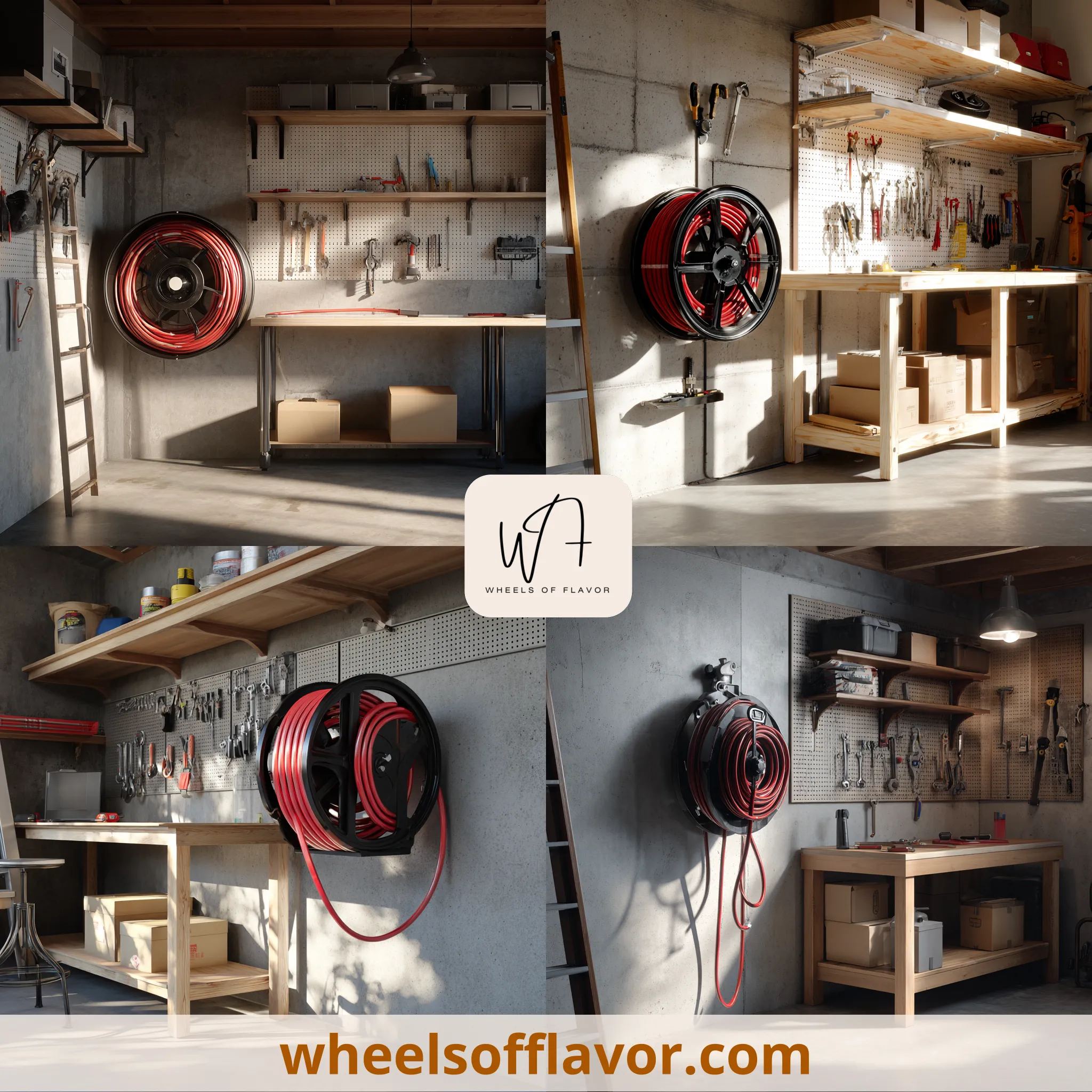 air hose storage ideas