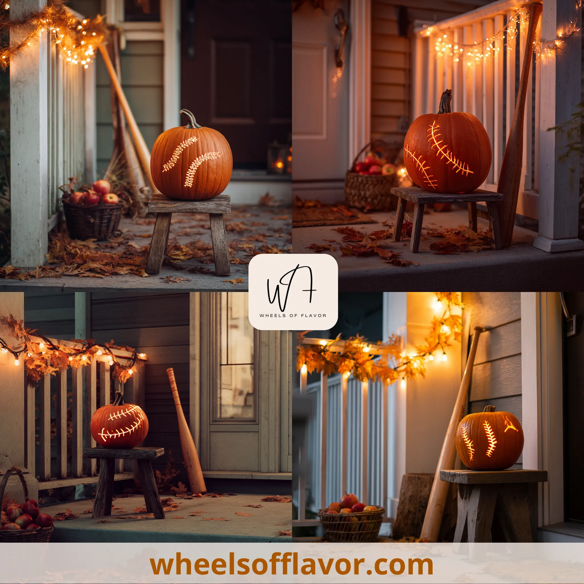 baseball pumpkin carving ideas