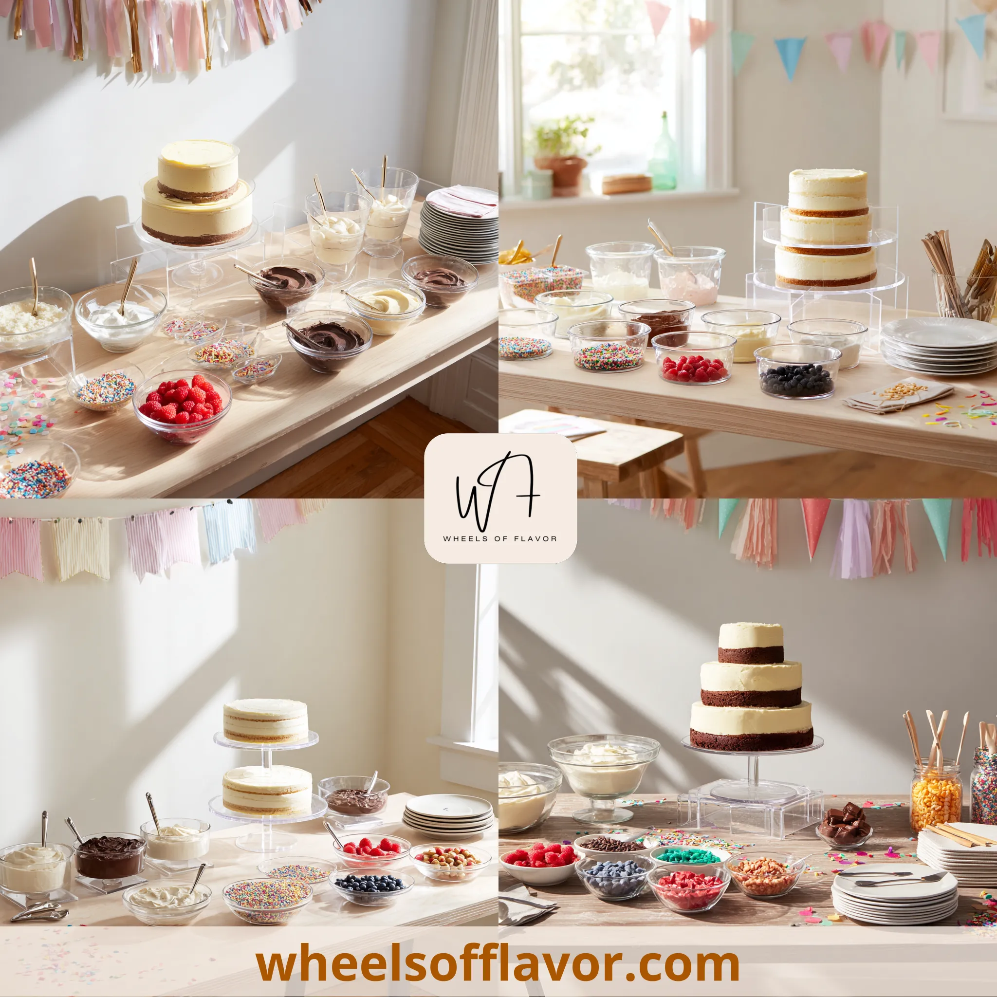 birthday cake bar ideas