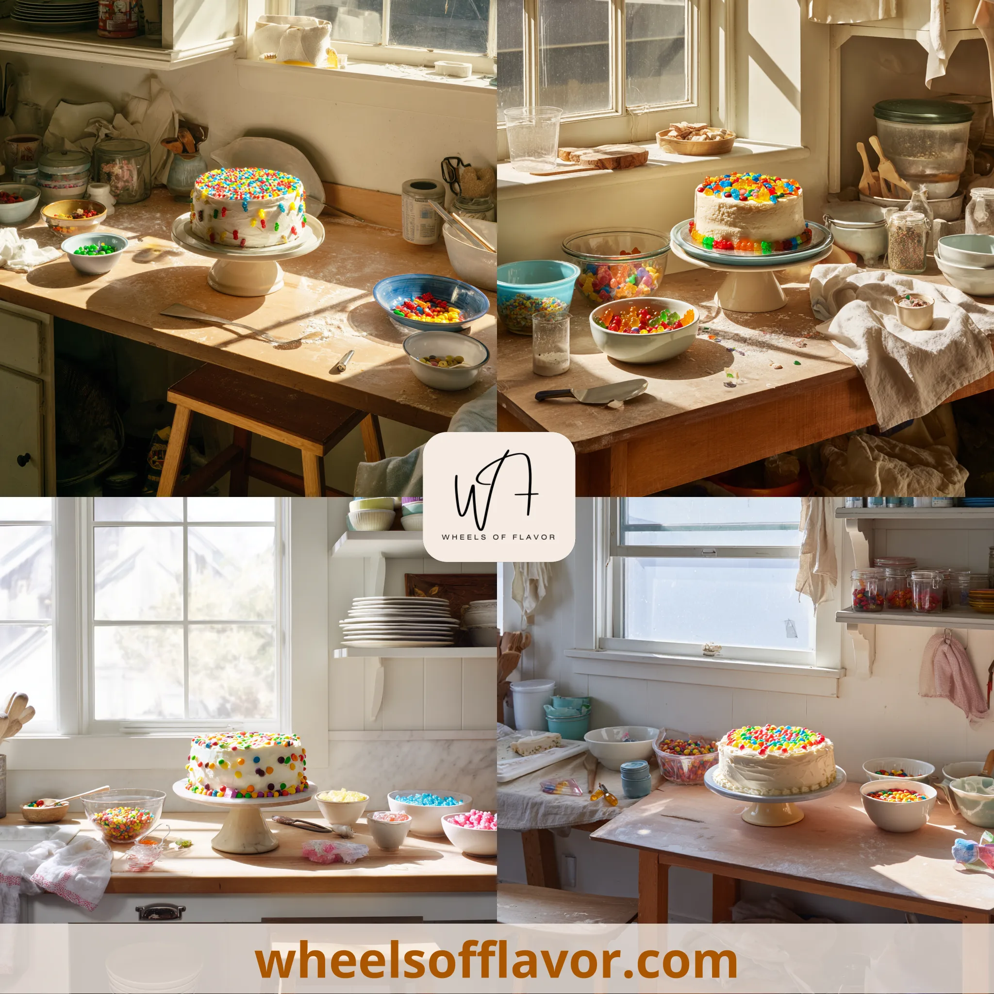 candy cake ideas