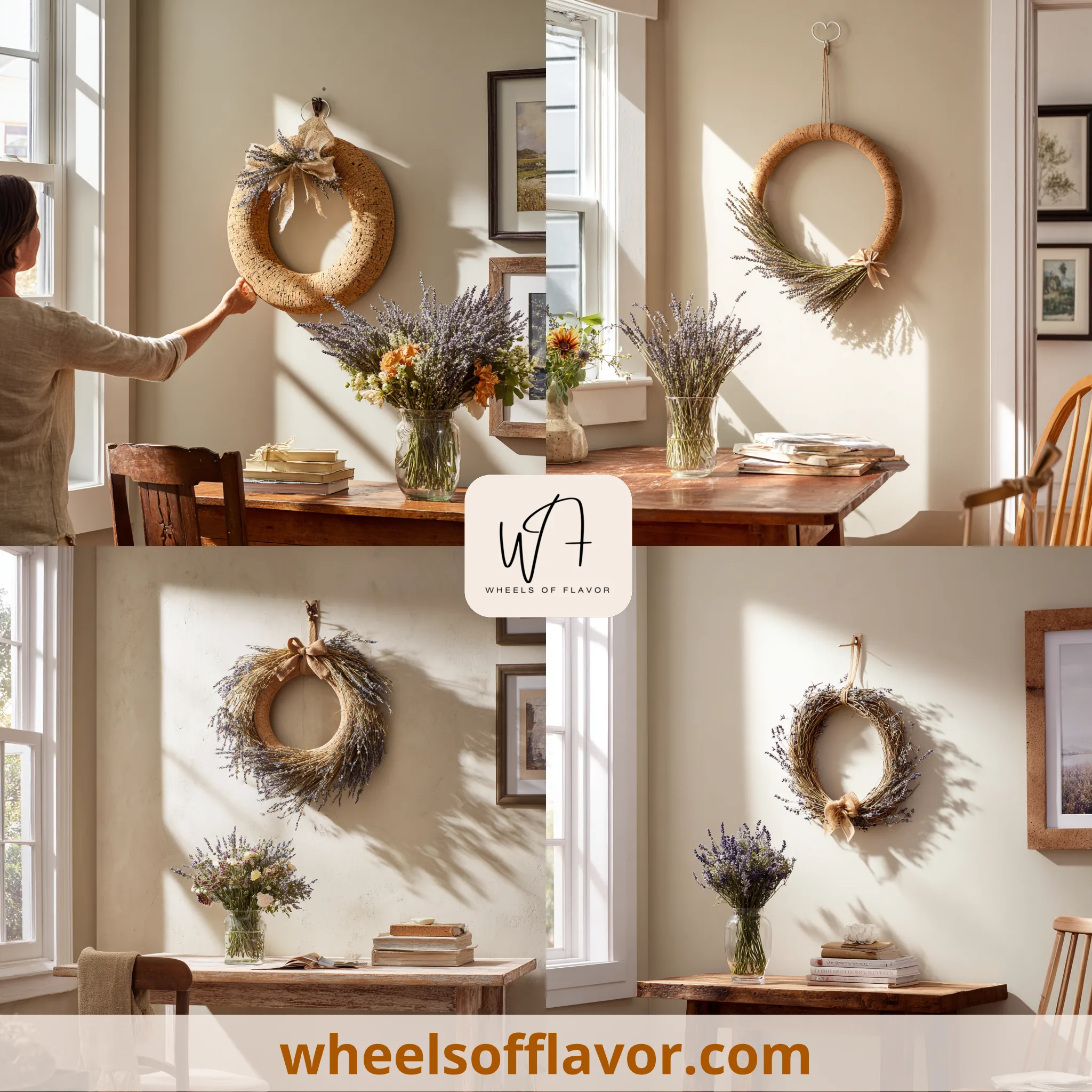 cork wreath ideas