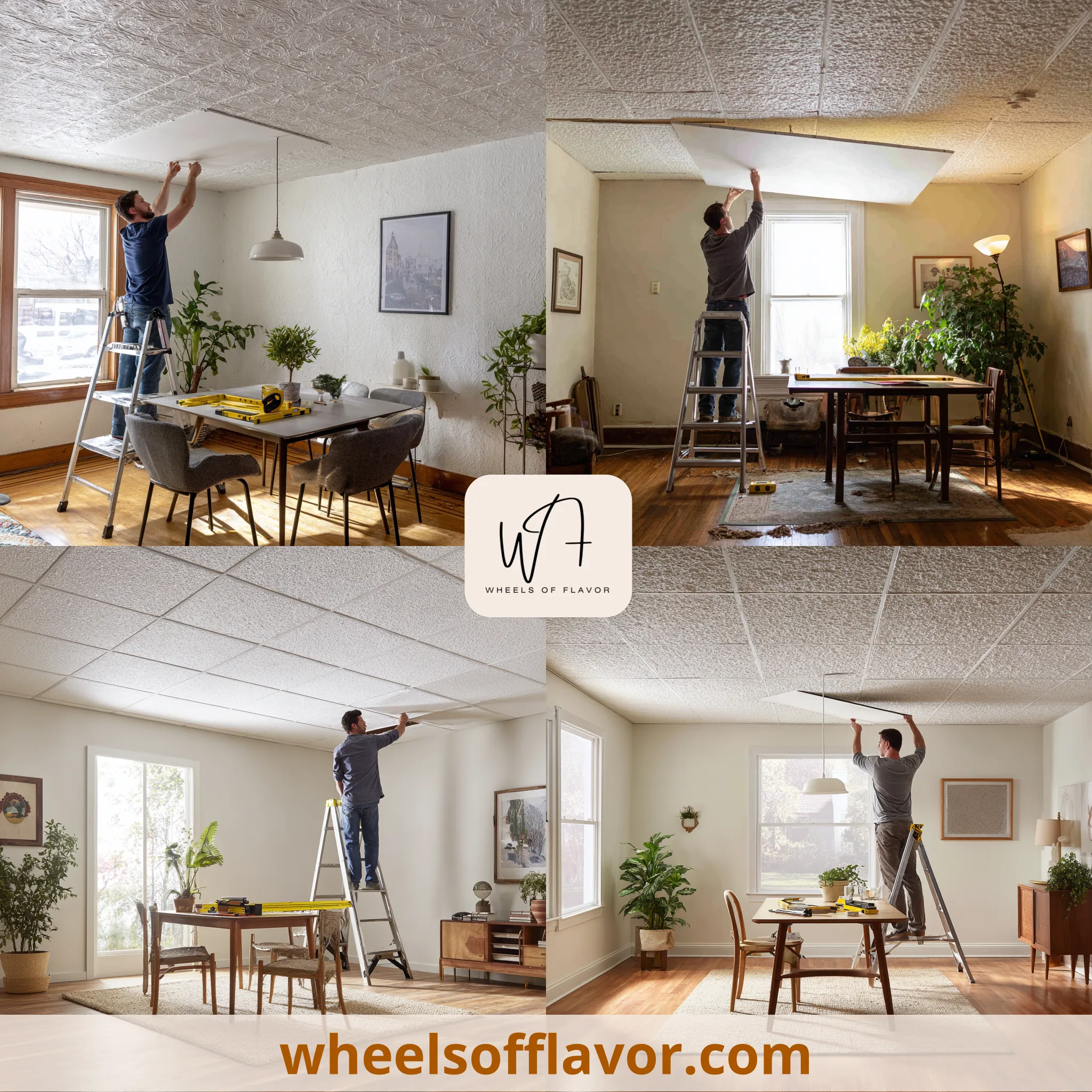 covering popcorn ceiling ideas