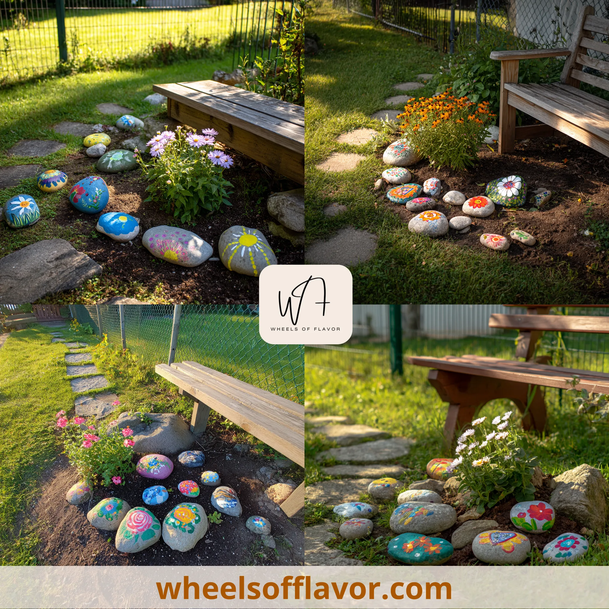 garden rock painting ideas