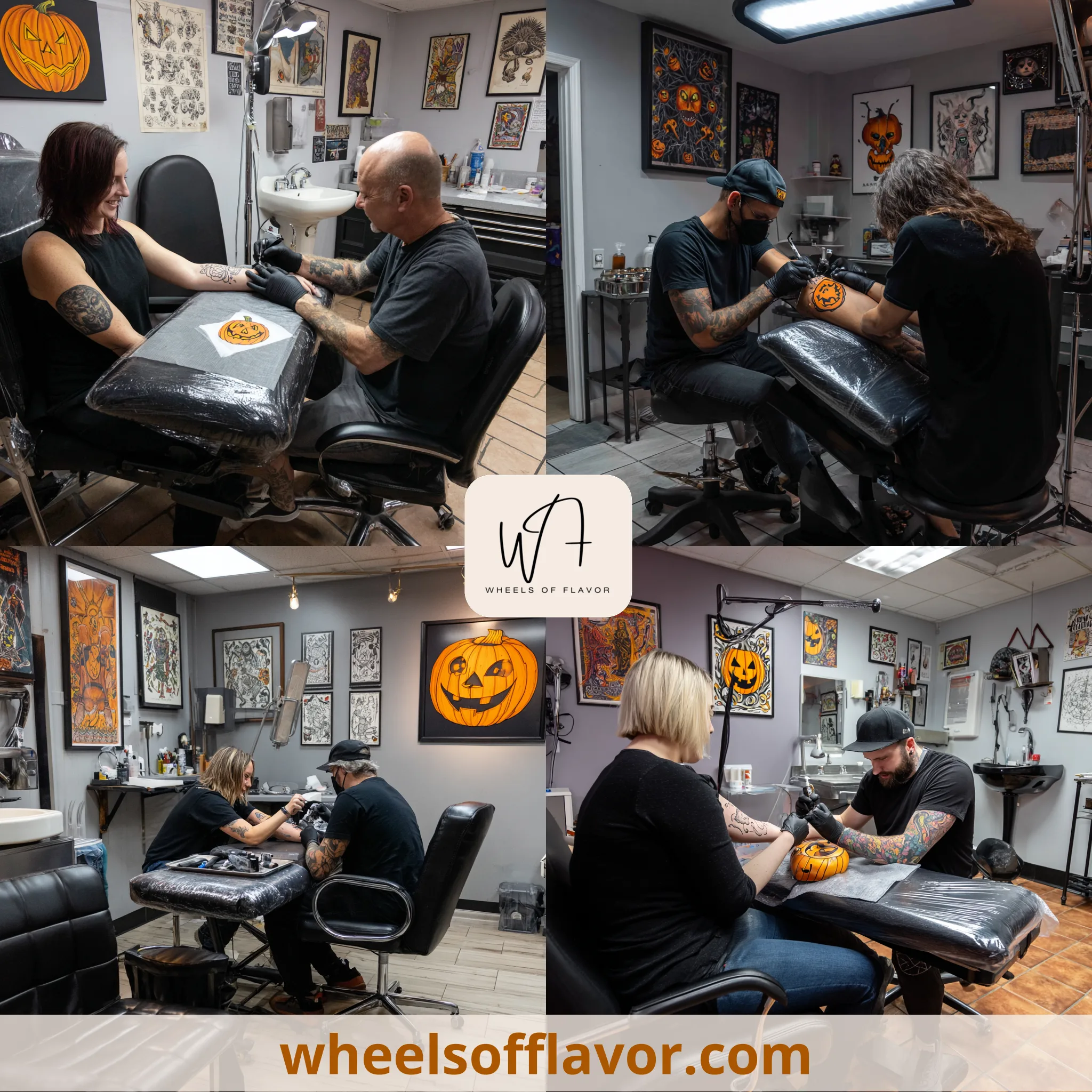 jack o lantern tattoo