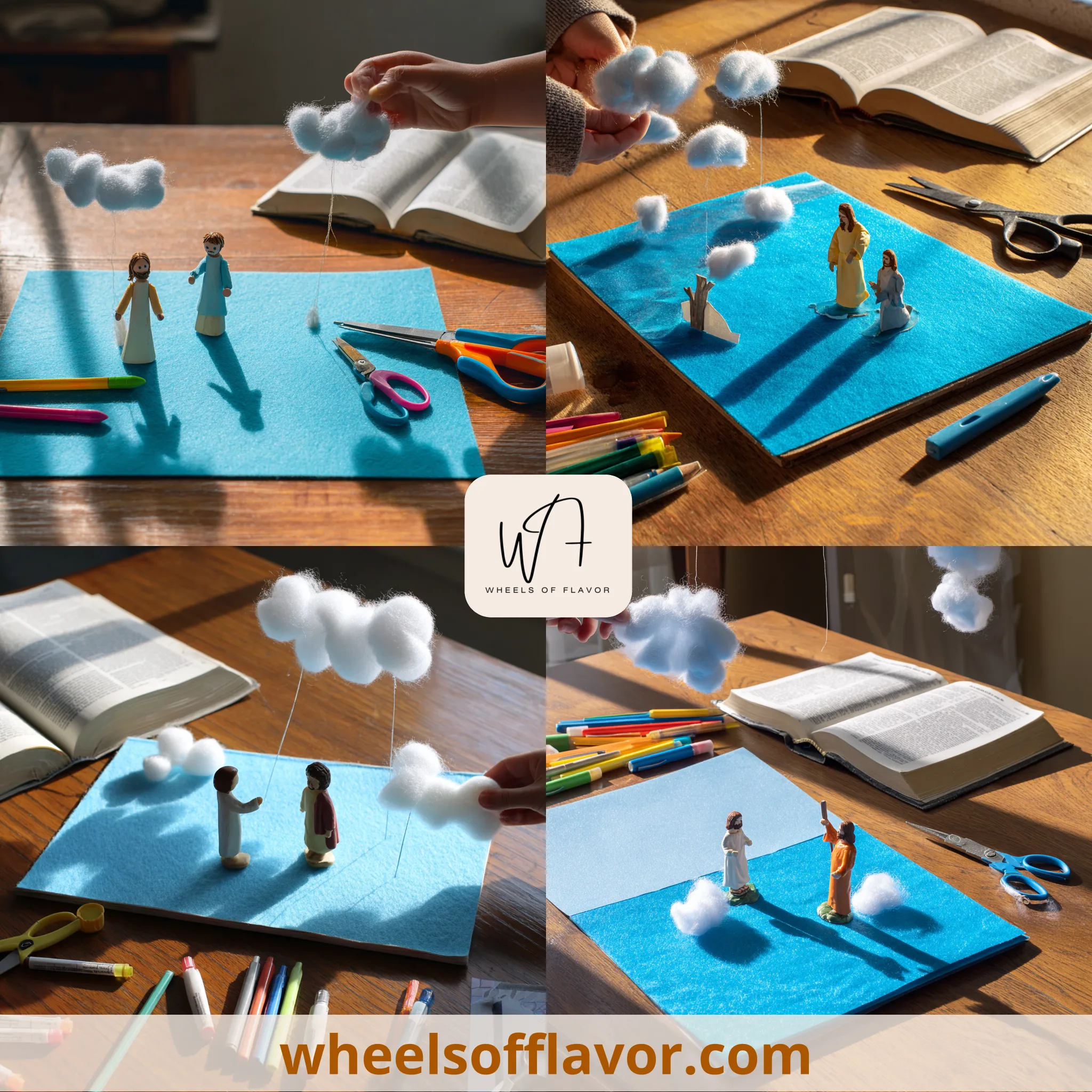 jesus baptism craft ideas