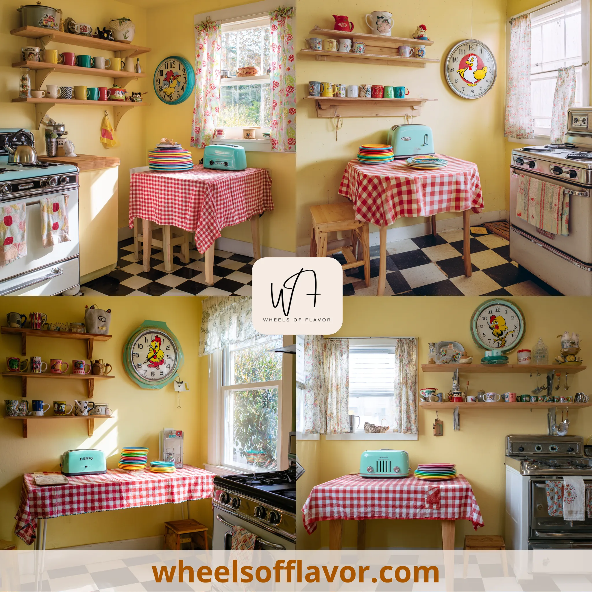 kitschy kitchen aesthetic