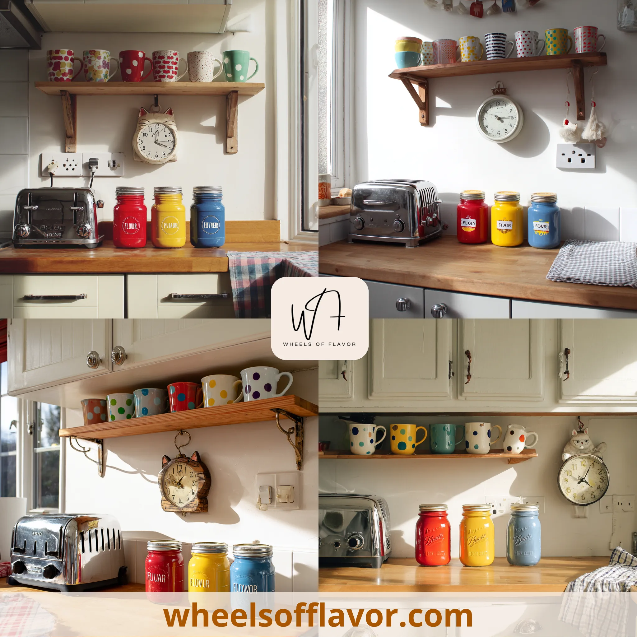 kitschy kitchen decor diy