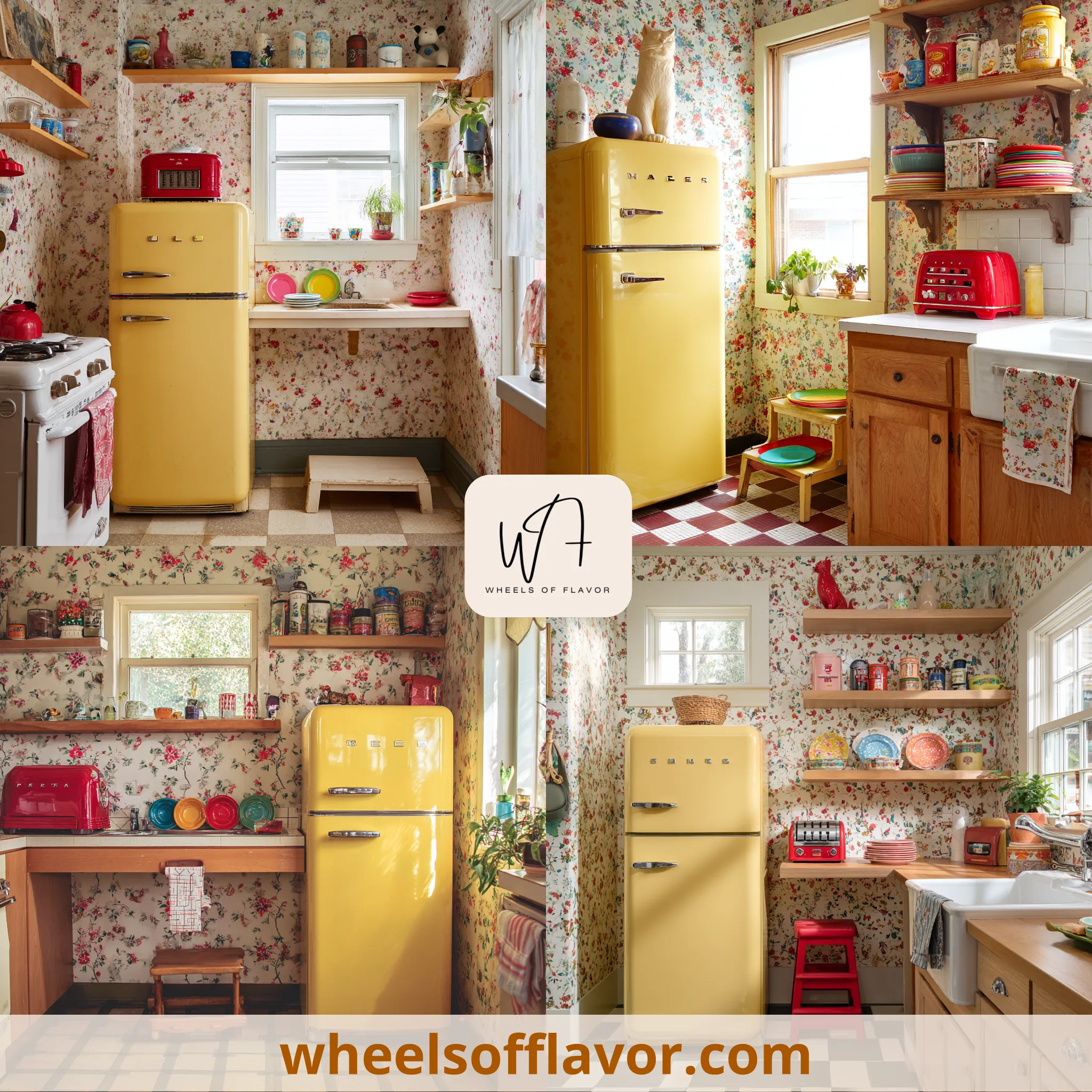kitschy kitchen decor vintage