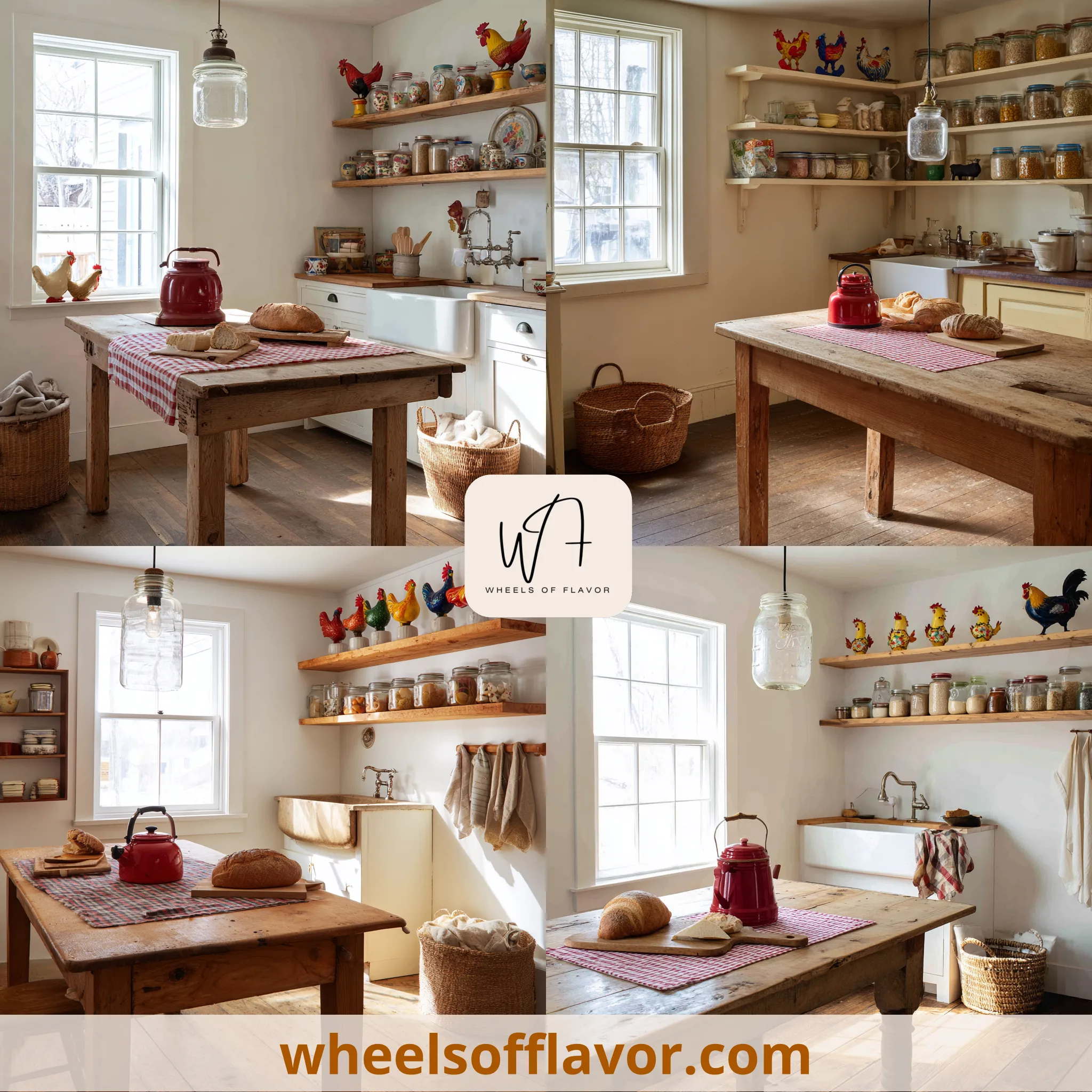 kitschy kitchen farmhouse