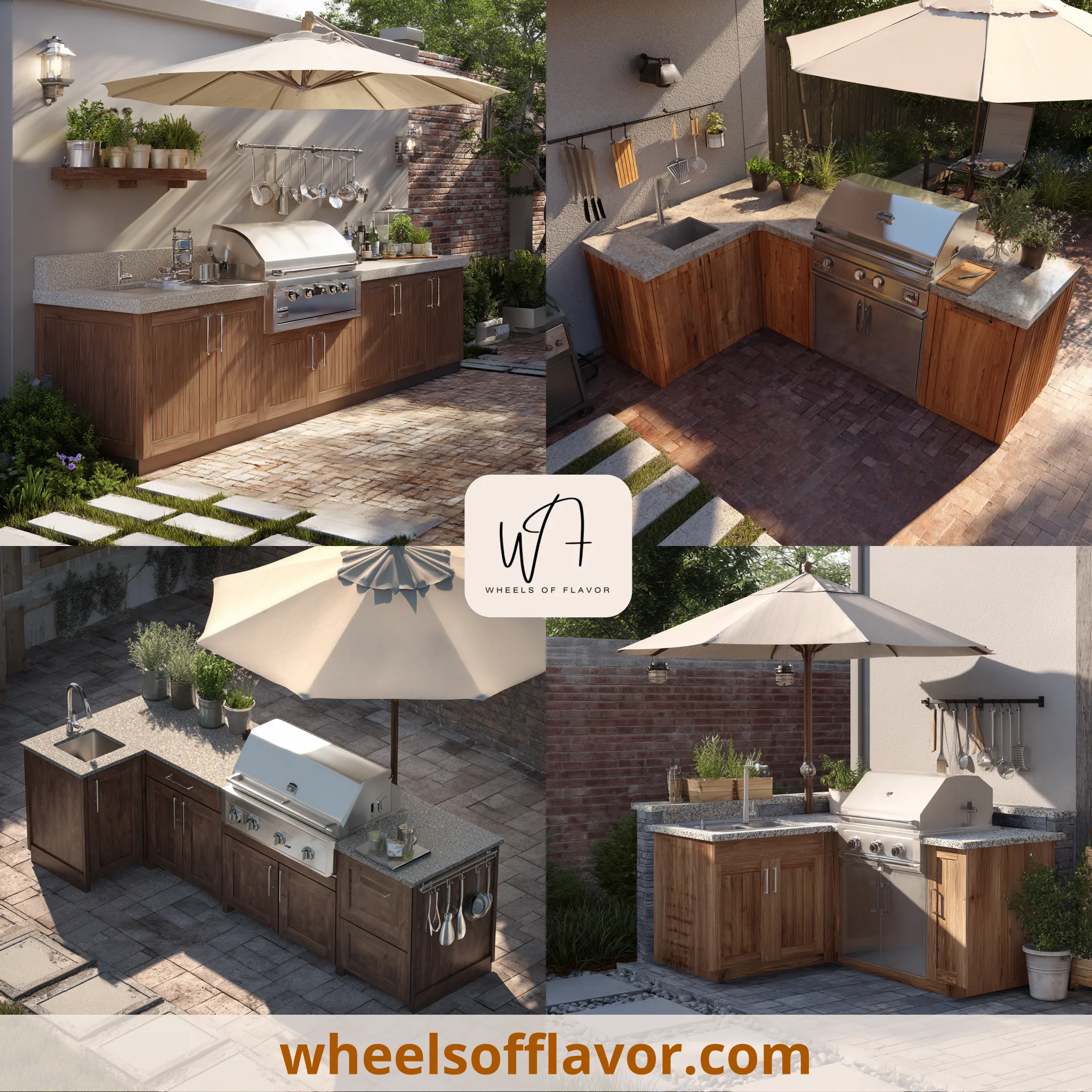 outdoor grill countertop ideas
