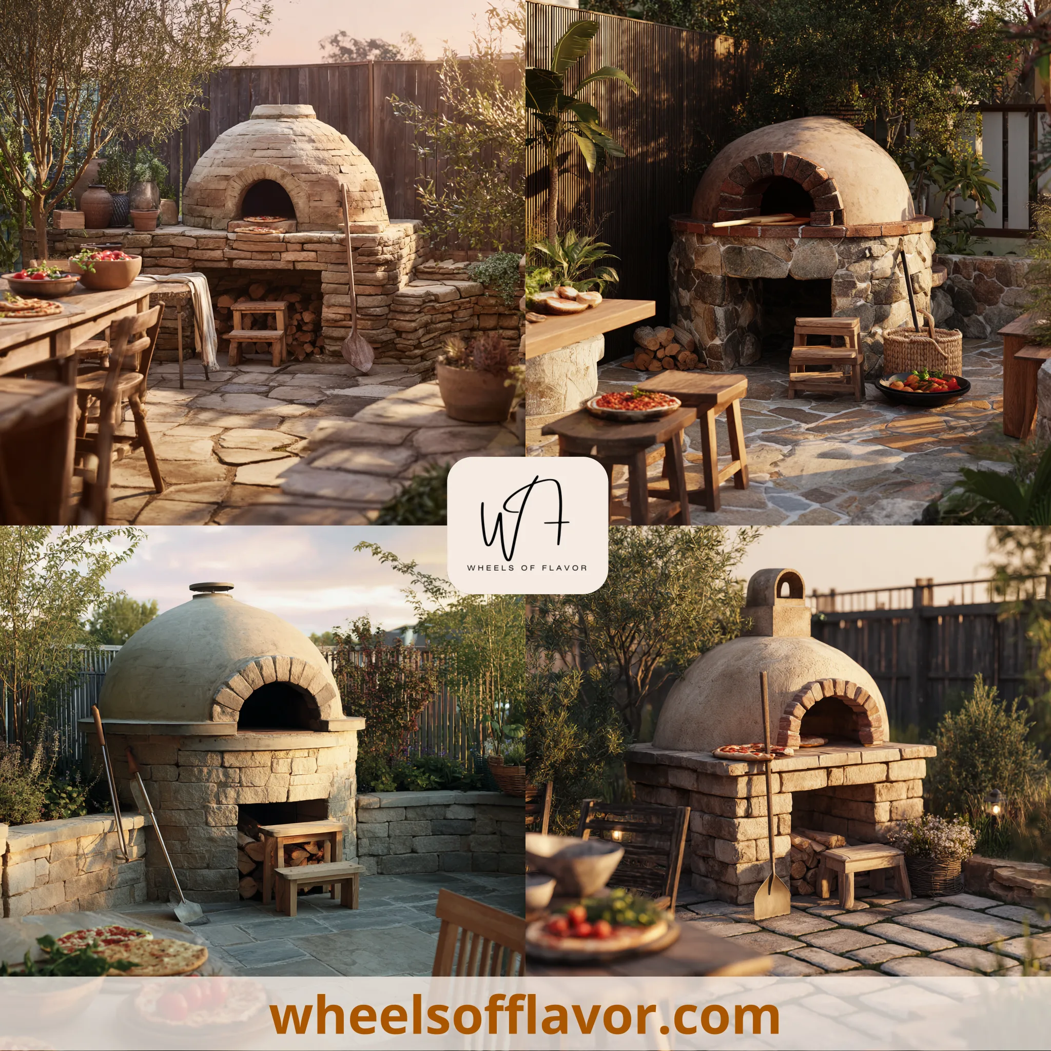 outdoor pizza oven ideas