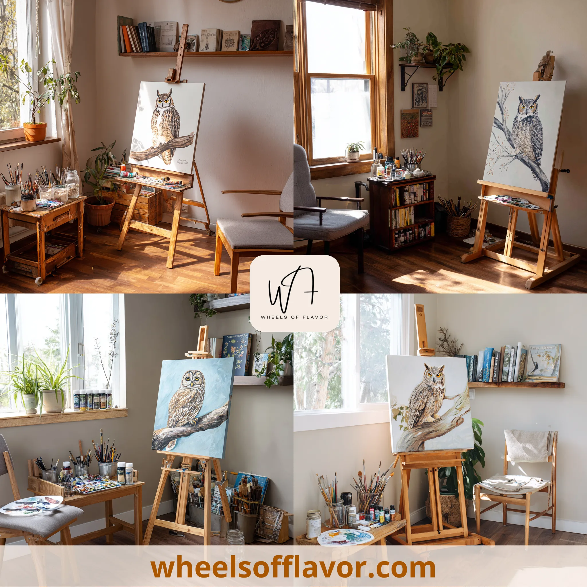 owl painting ideas