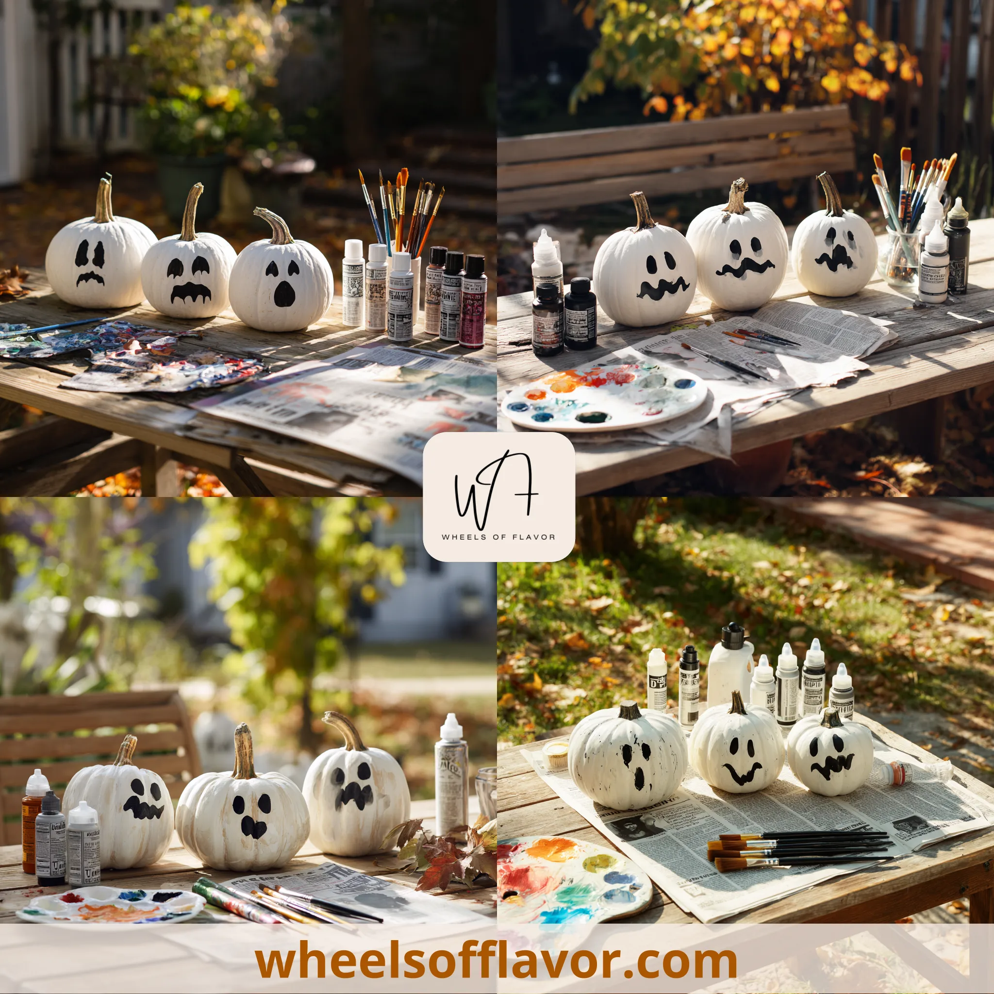 painting pumpkins ideas diy ghost