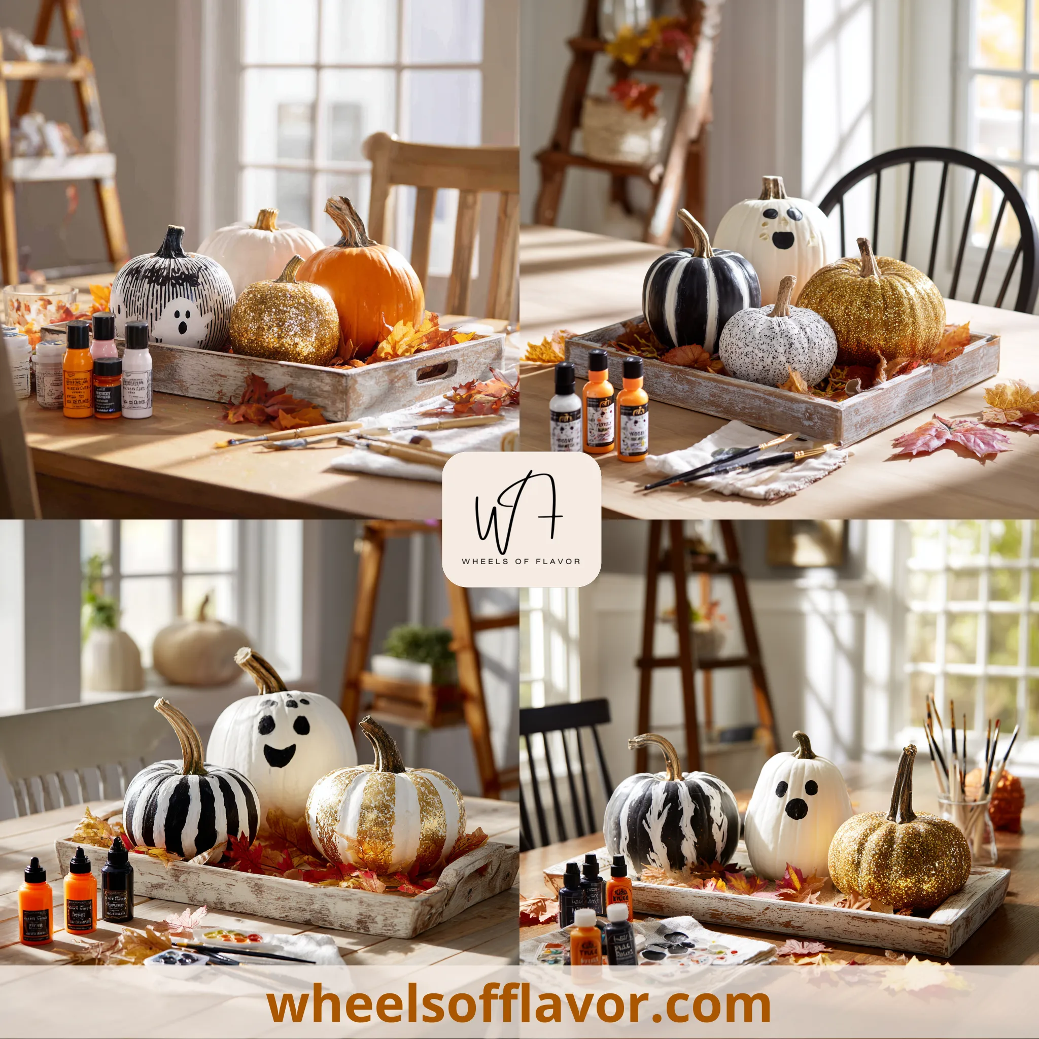 painting pumpkins ideas diy halloween