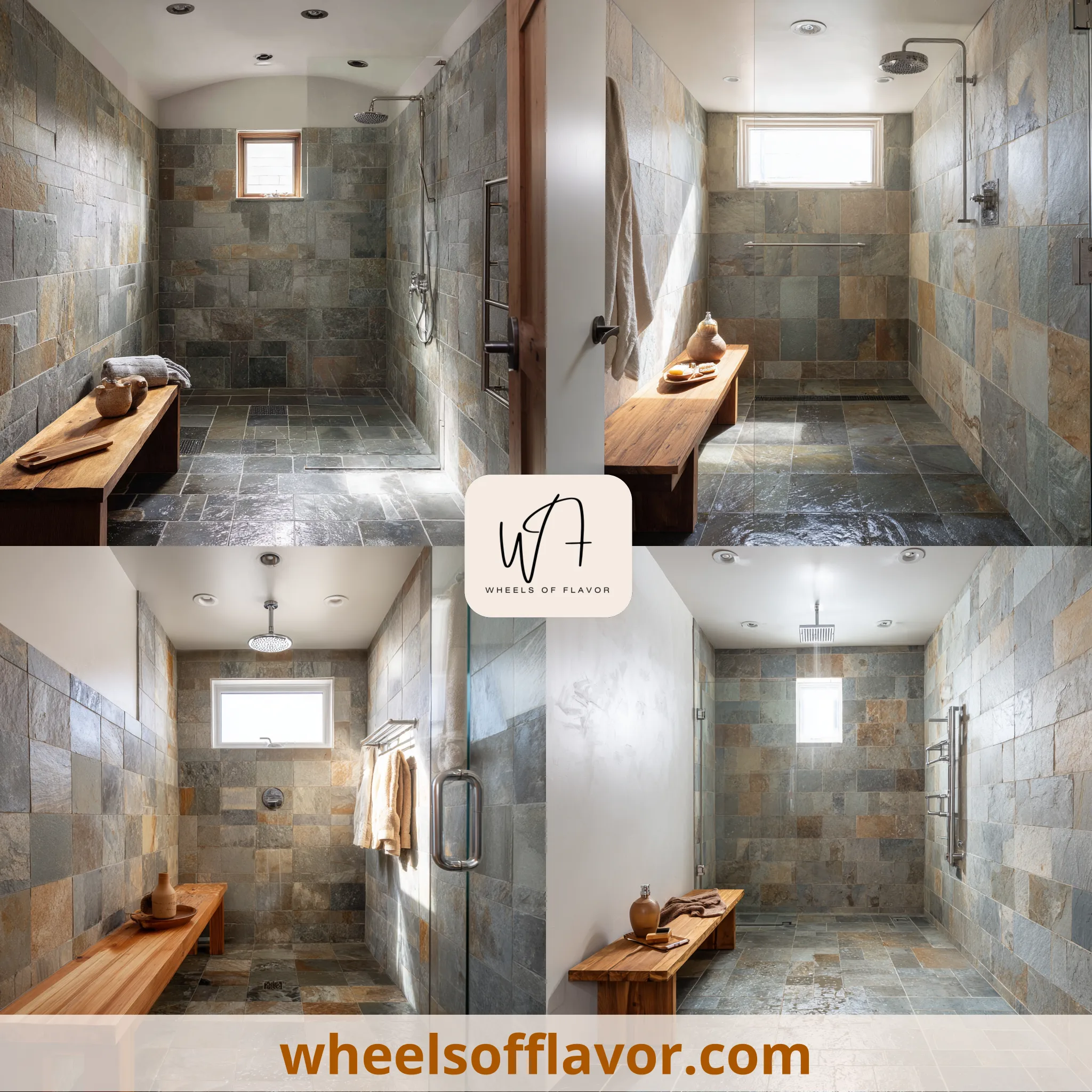 rustic shower tile ideas
