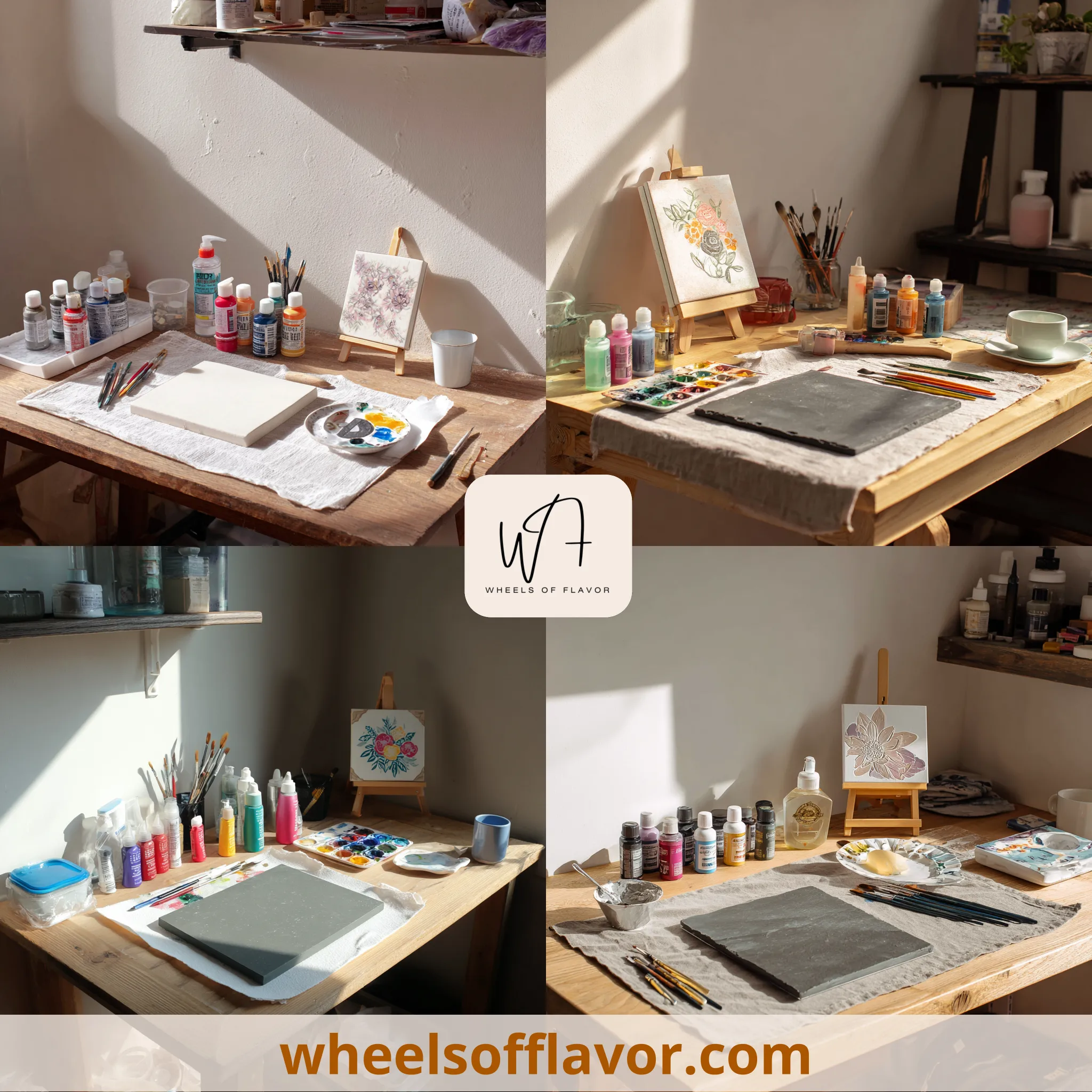 slate painting ideas easy