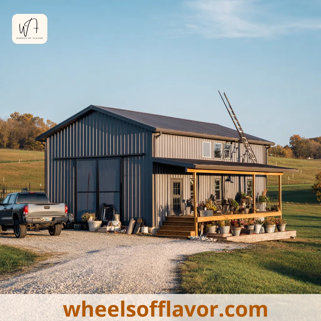 barndominium exterior colors