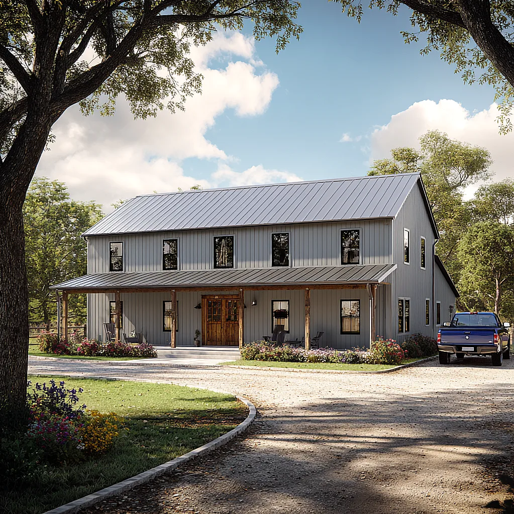 barndominium house colors