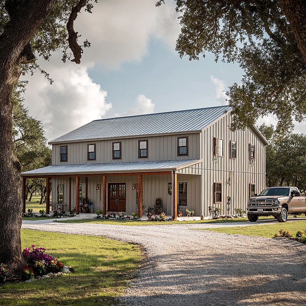 barndominium house colors