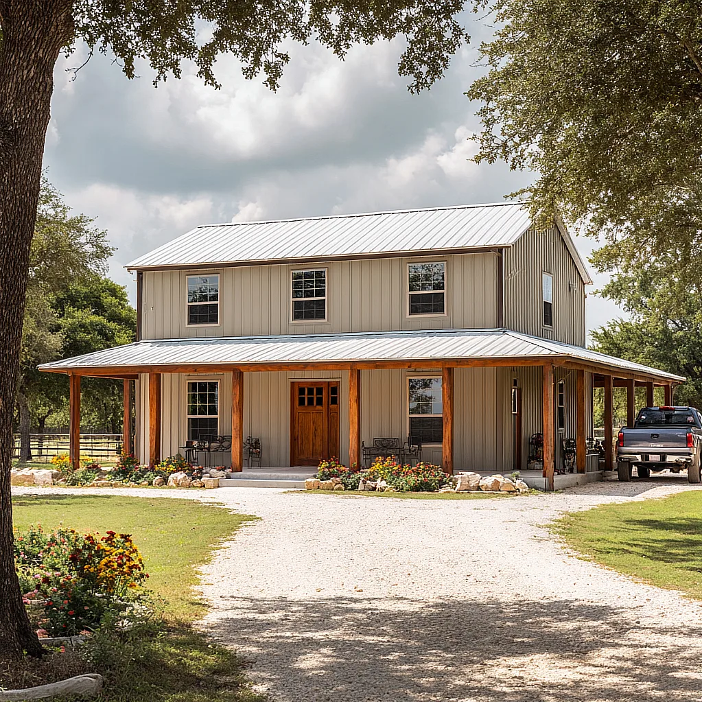 barndominium house colors