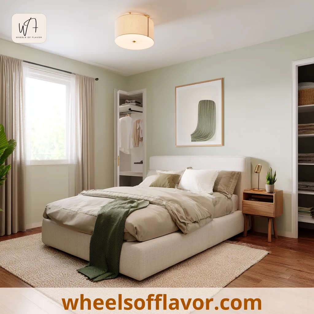 bedroom ideas green and beige