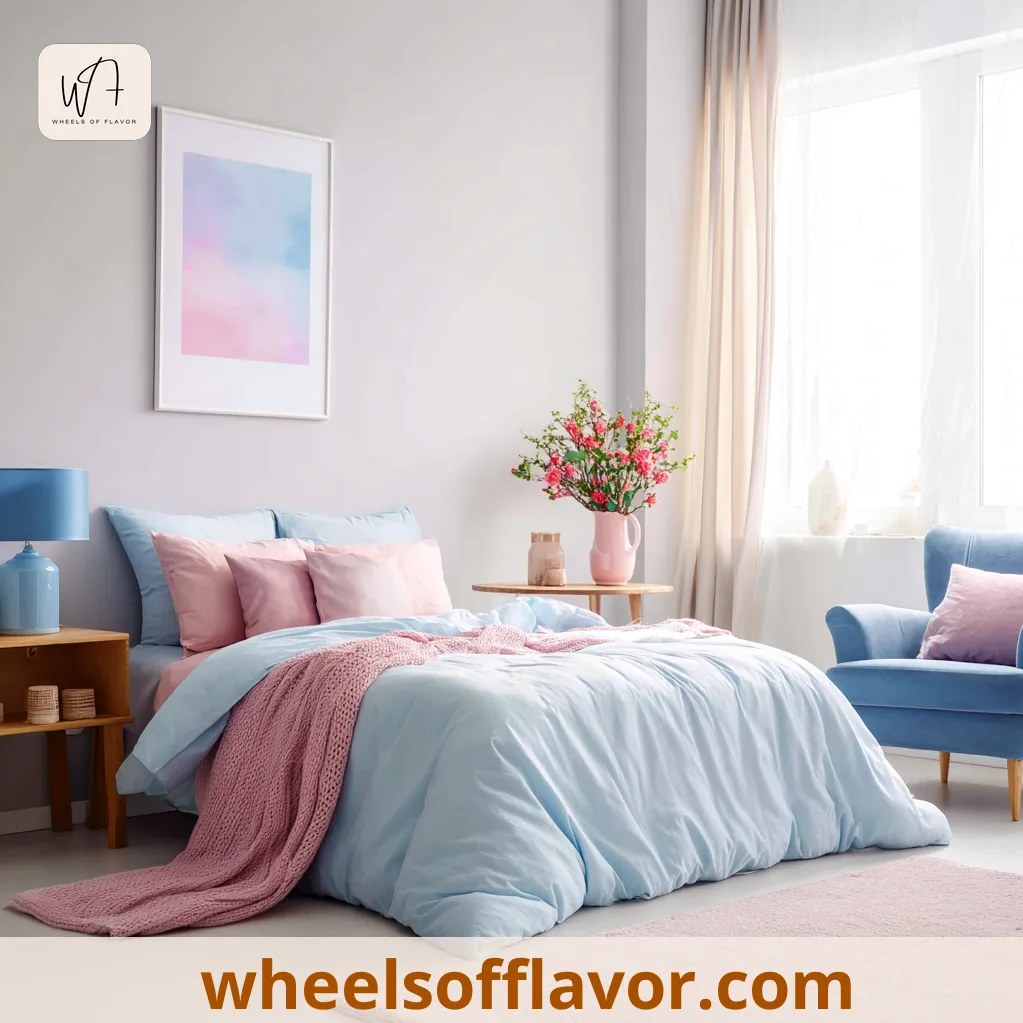 bedroom ideas pink and blue