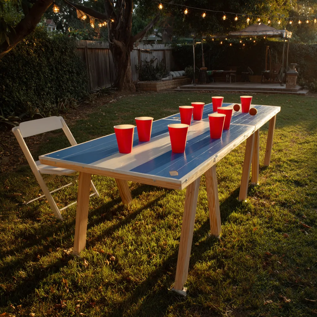 beer pong table ideas