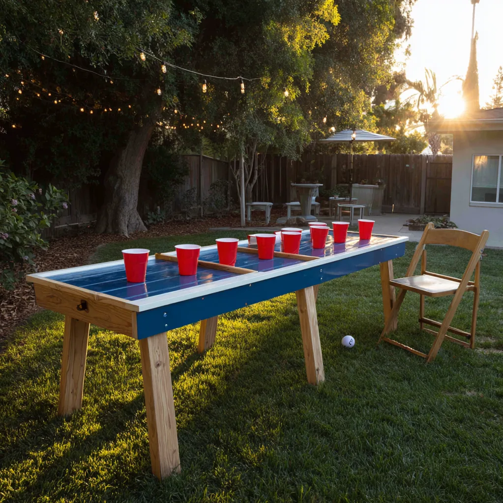 beer pong table ideas