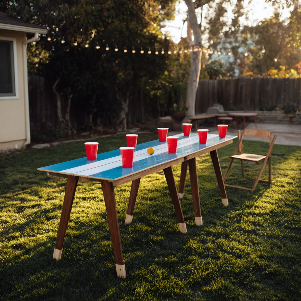 beer pong table ideas